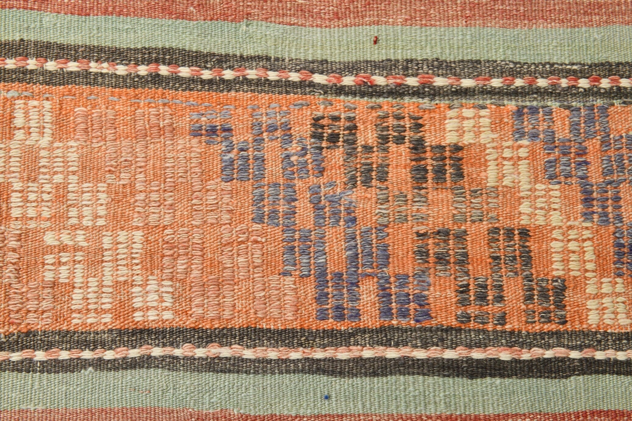 Vintage Kilim Anatolian 5'9" x 10'1" ft
