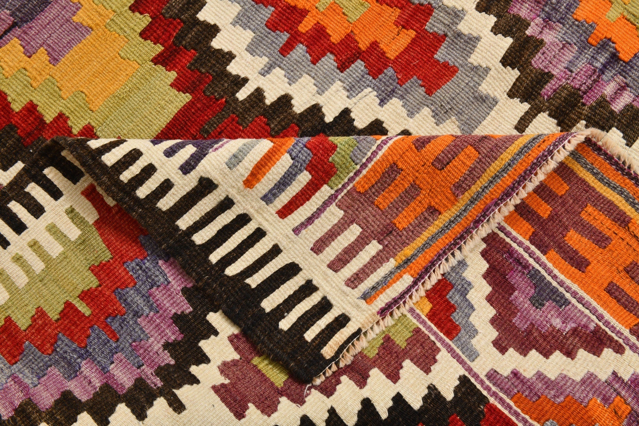 Vintage Kilim Anatolian 5'9" x 7'12" ft