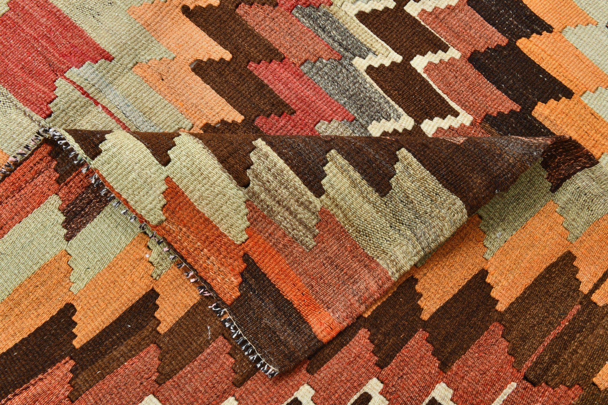 Vintage Kilim Anatolian 5'9" x 7'5" ft