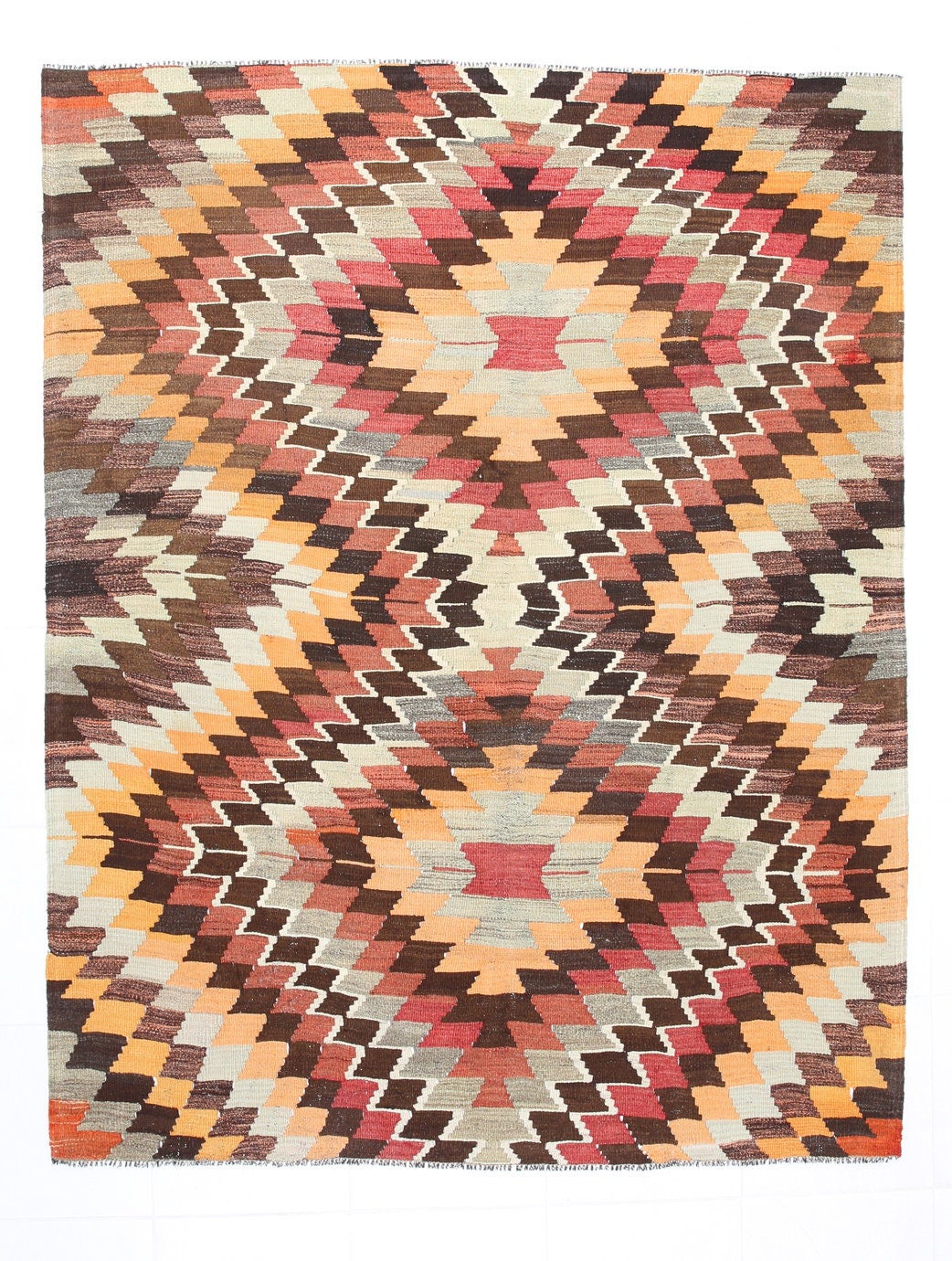 Vintage Kilim Anatolian 5'9" x 7'5" ft