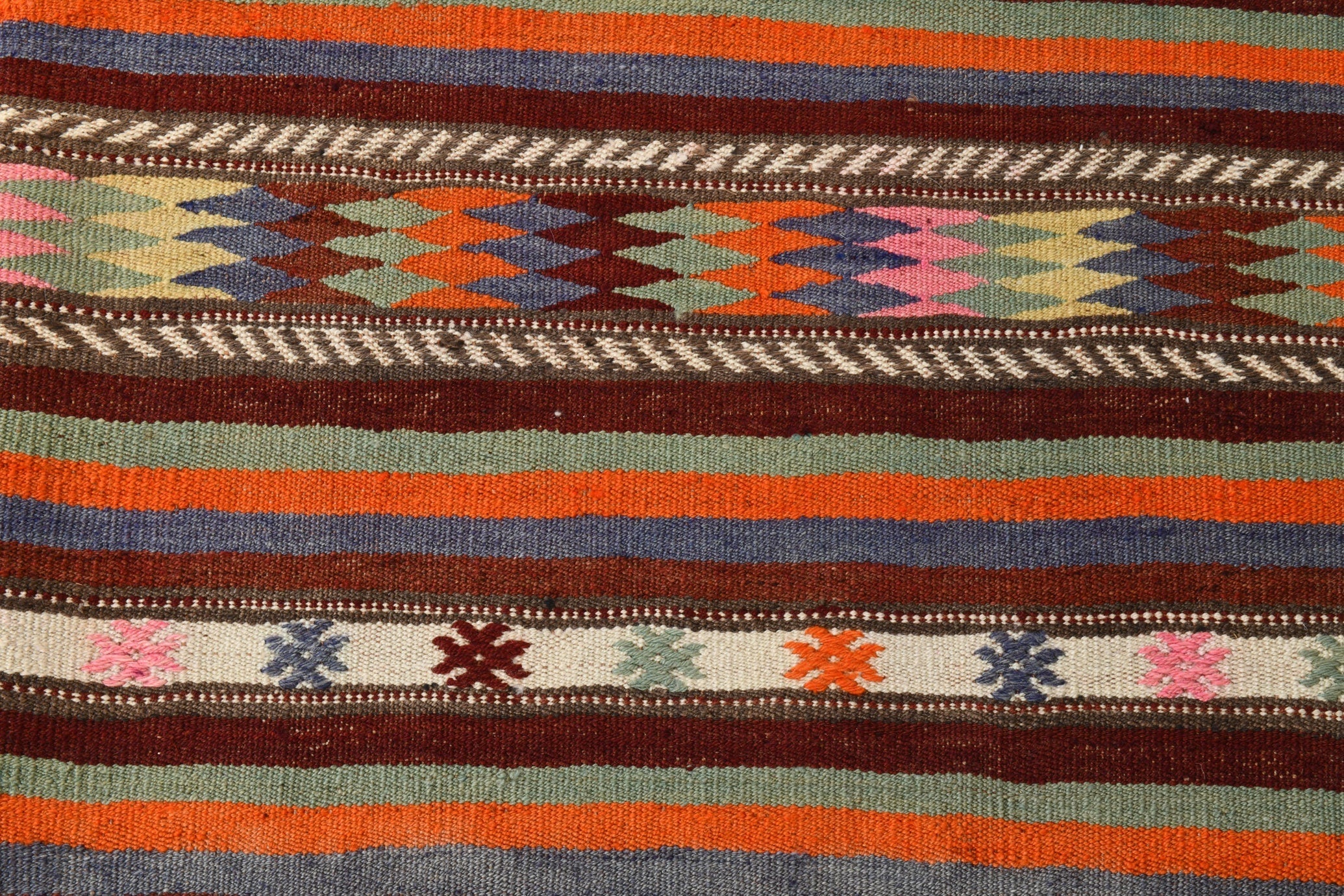 Vintage Kilim Anatolian 5'9" x 8'4" ft