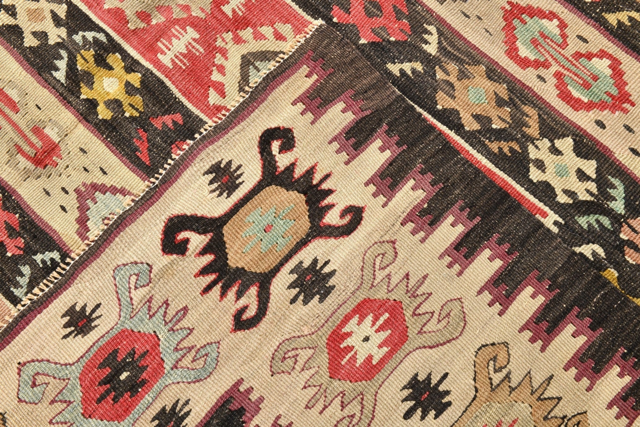 Vintage Kilim Anatolian 6’0’’ x 4’6’’ ft