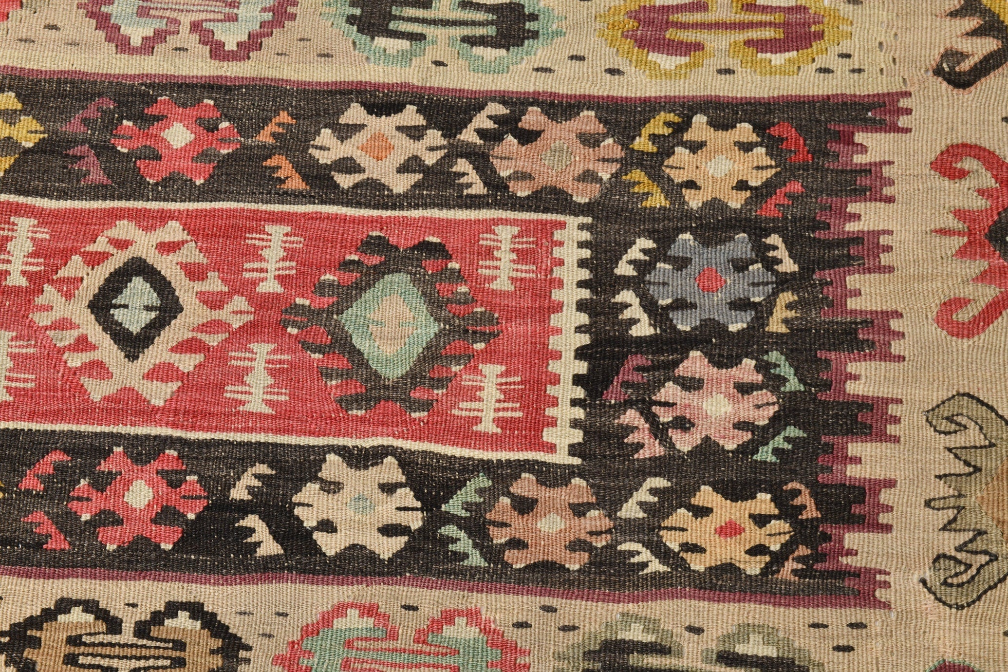 Vintage Kilim Anatolian 6’0’’ x 4’6’’ ft