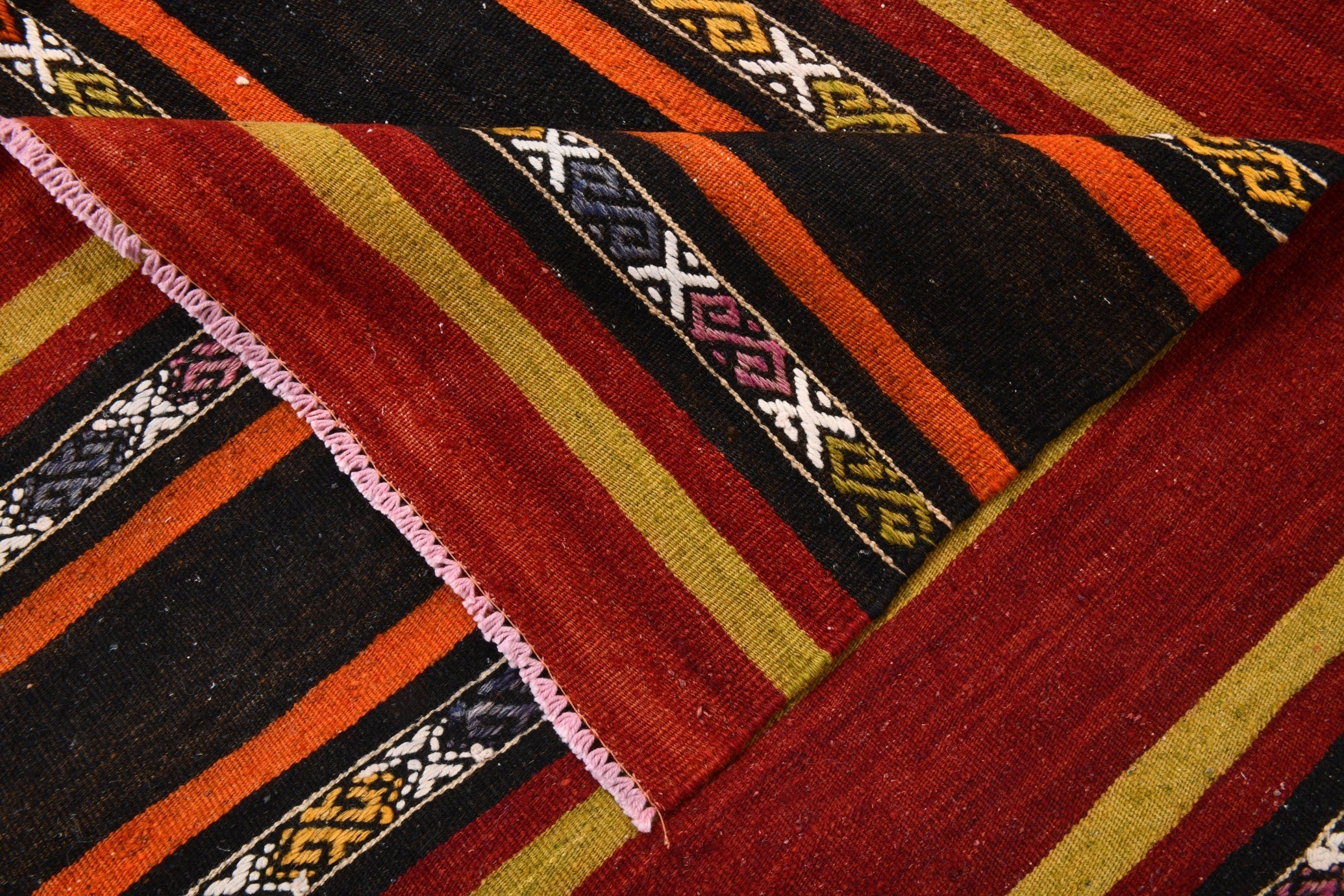 Vintage Kilim Anatolian 6'0" x 8'10" ft