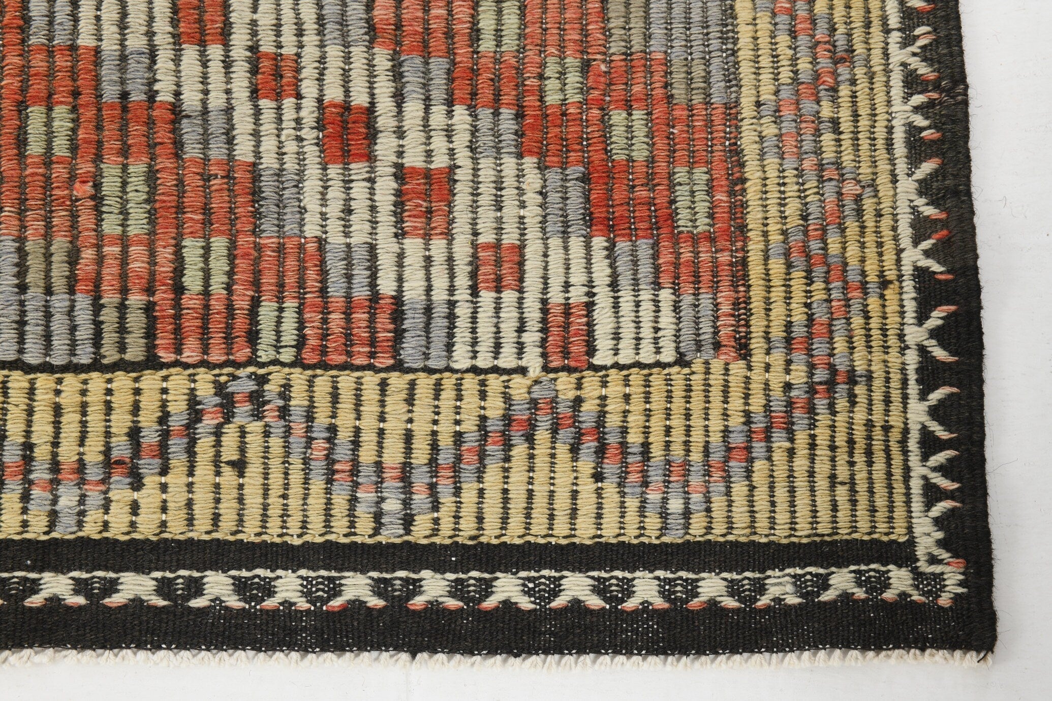 Vintage Kilim Anatolian 6'1" x 10'10" ft