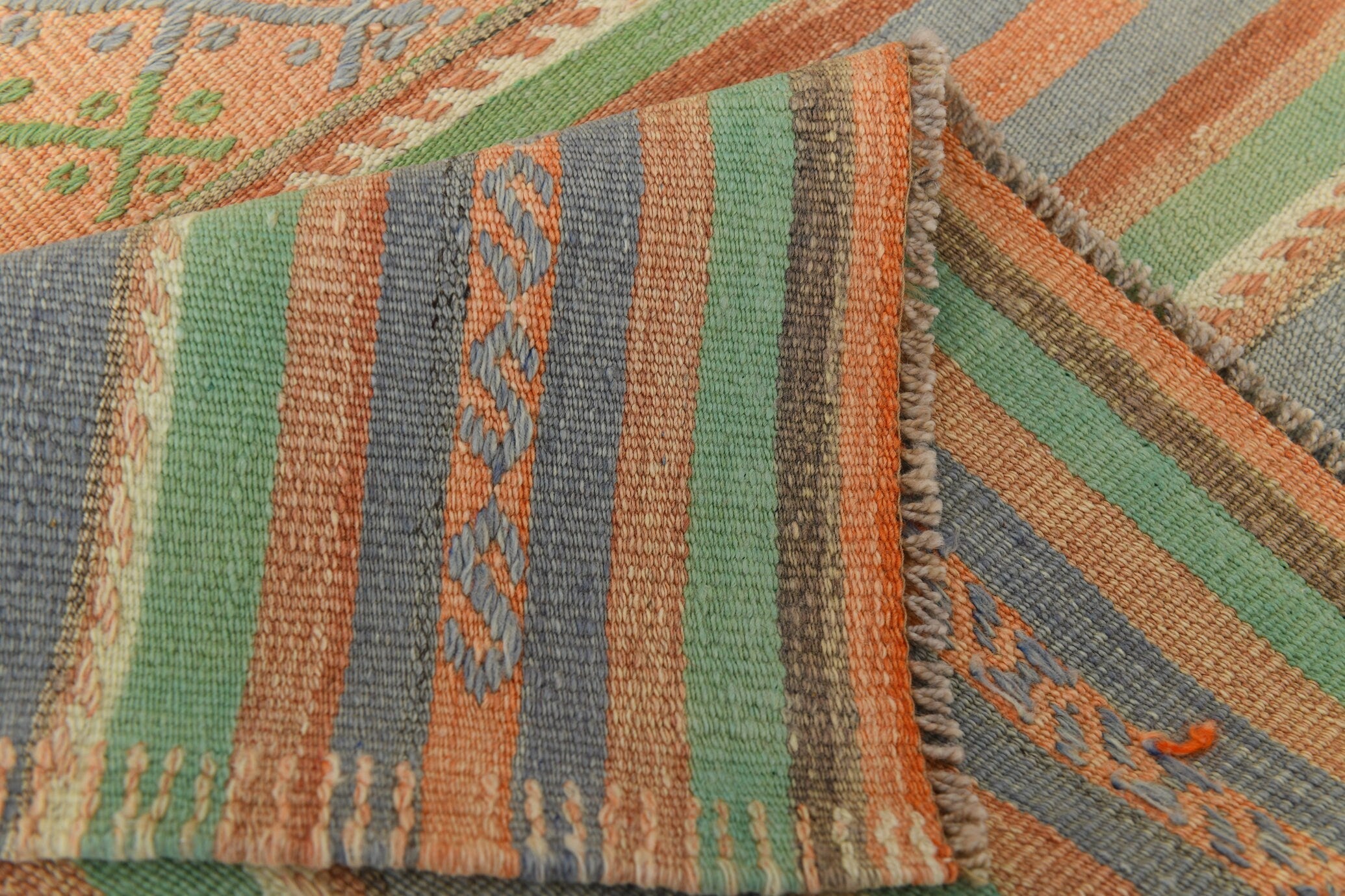 Vintage Kilim Anatolian 6'1" x 10'8" ft