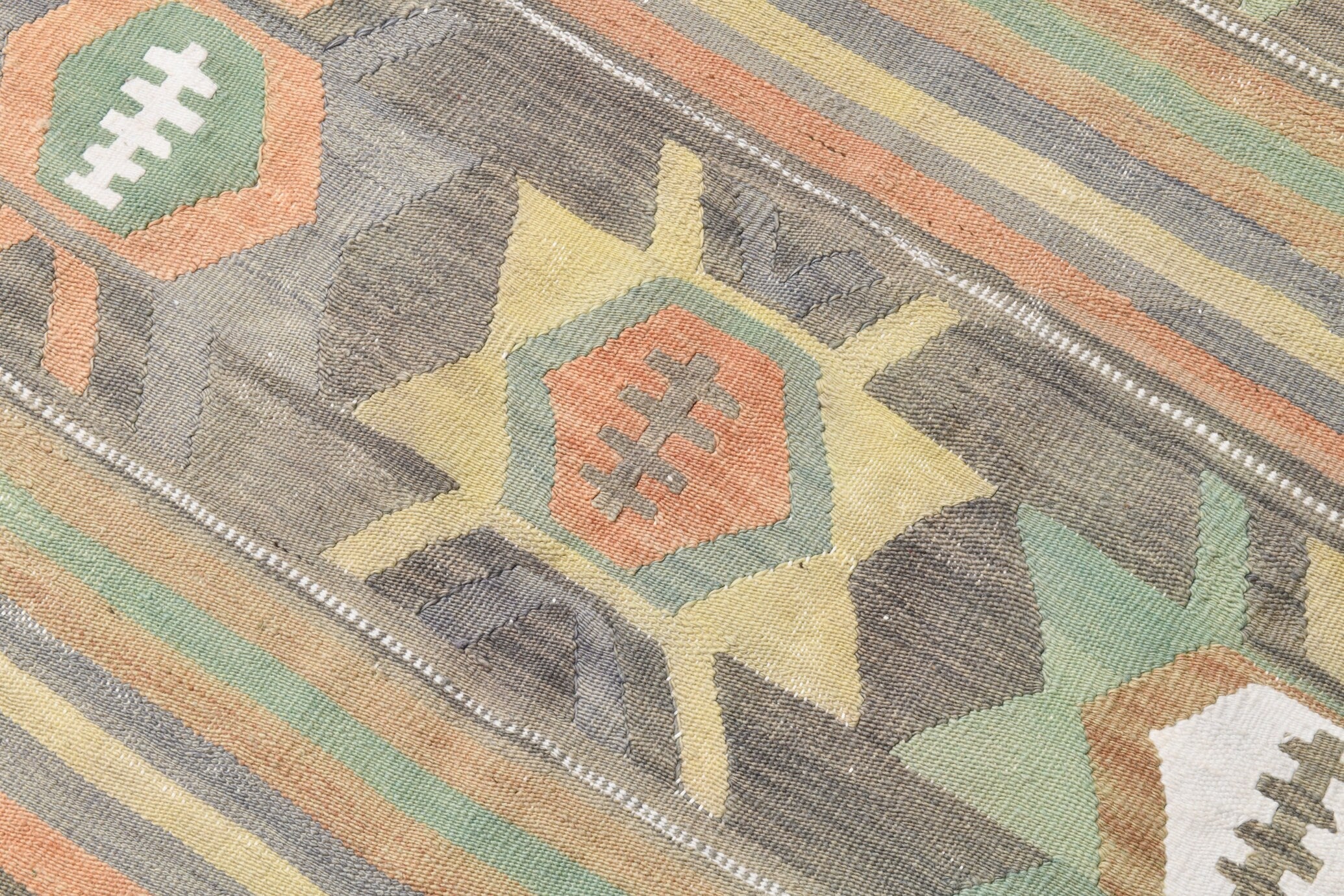 Vintage Kilim Anatolian 6’1’’ x 11’5’’ ft