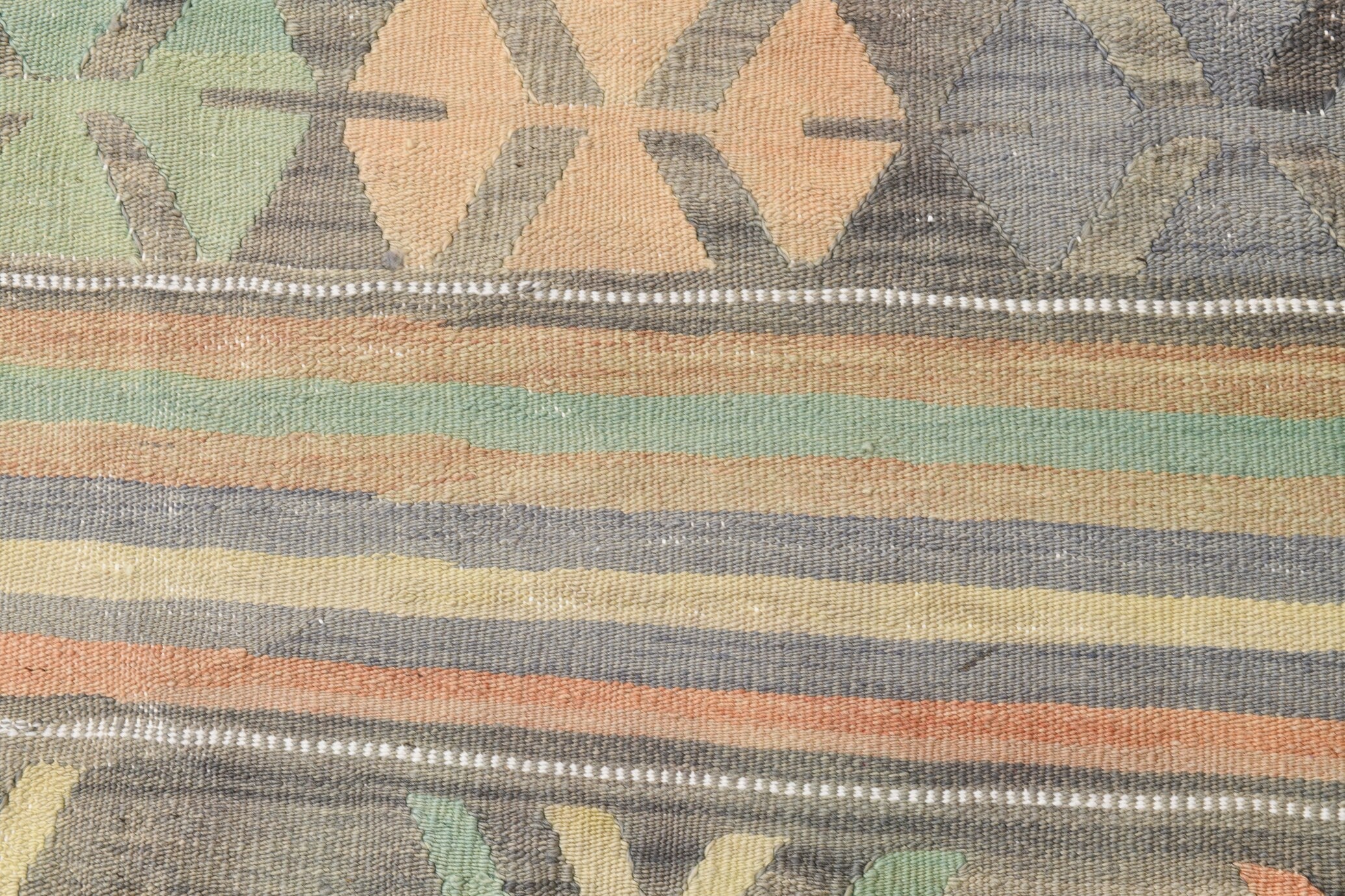 Vintage Kilim Anatolian 6’1’’ x 11’5’’ ft