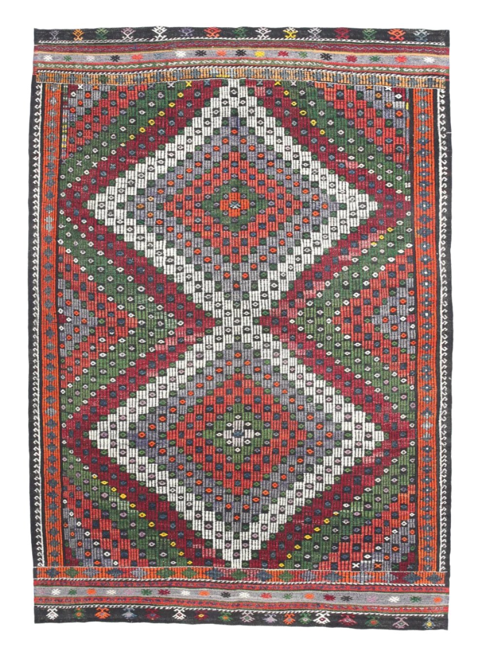 Vintage Kilim Anatolian 6’1’’ x 8’8’’ ft