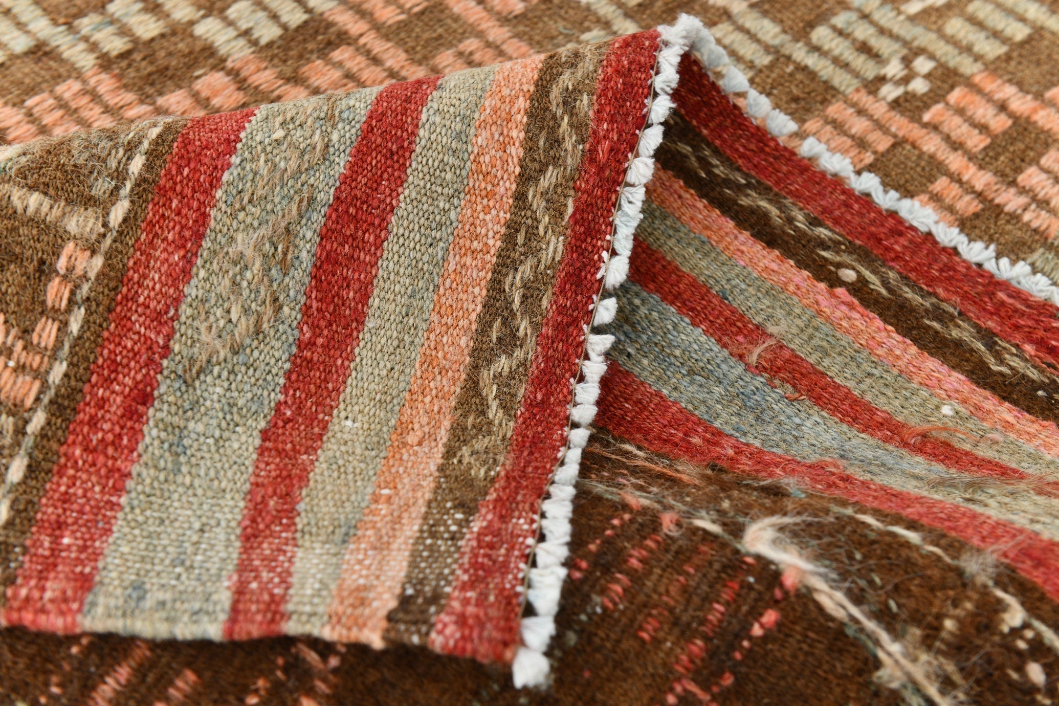 Vintage Kilim Anatolian 6'10" x 9'9" ft