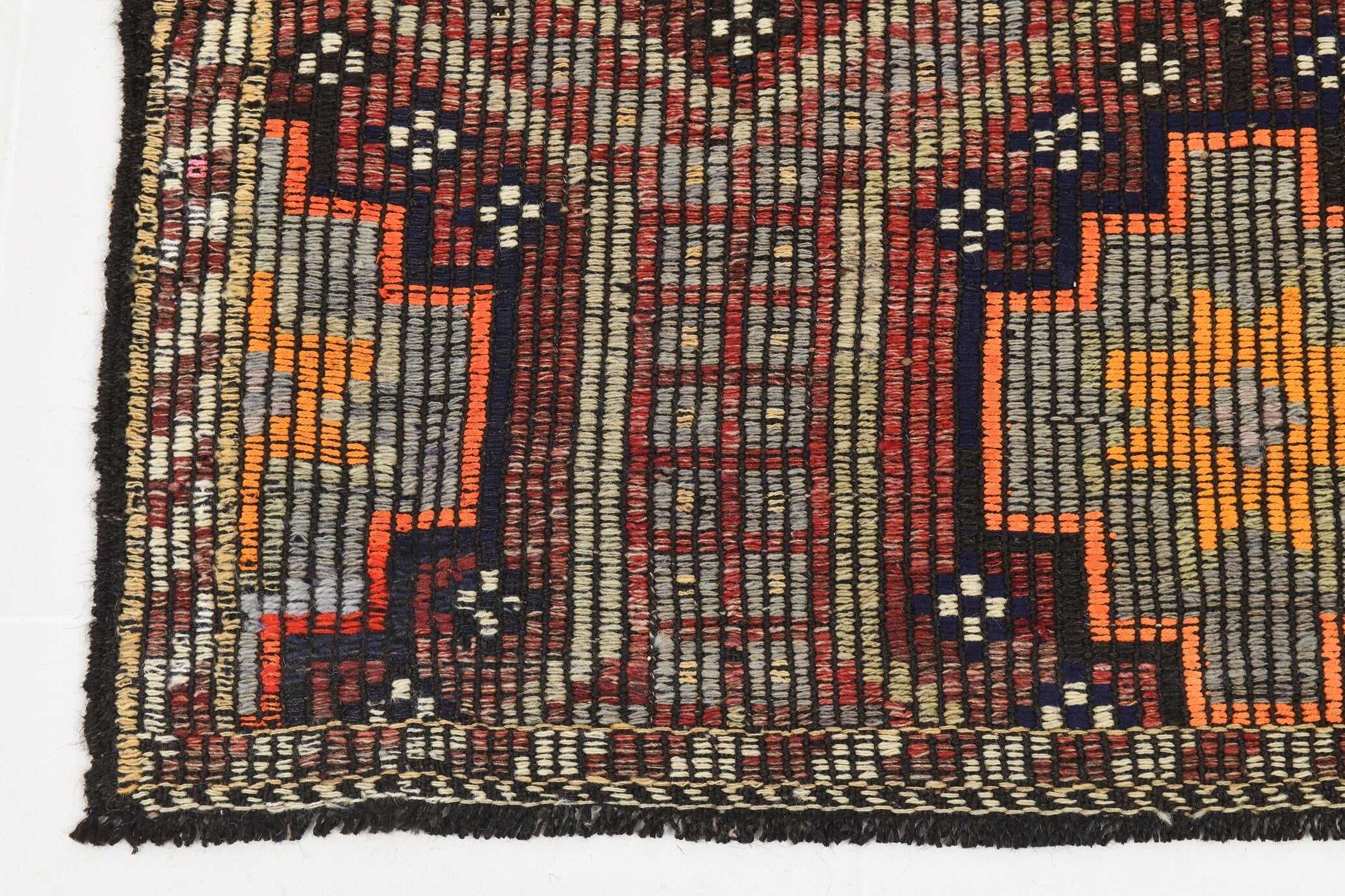 Vintage Kilim Anatolian 6’2’’ x 9’3’’ ft