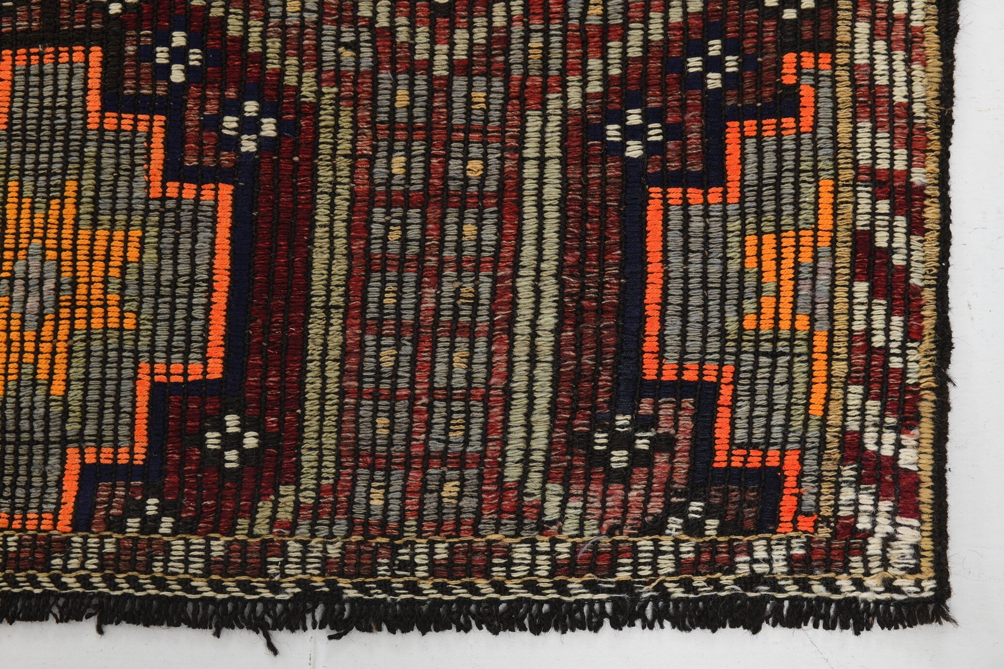 Vintage Kilim Anatolian 6’2’’ x 9’3’’ ft