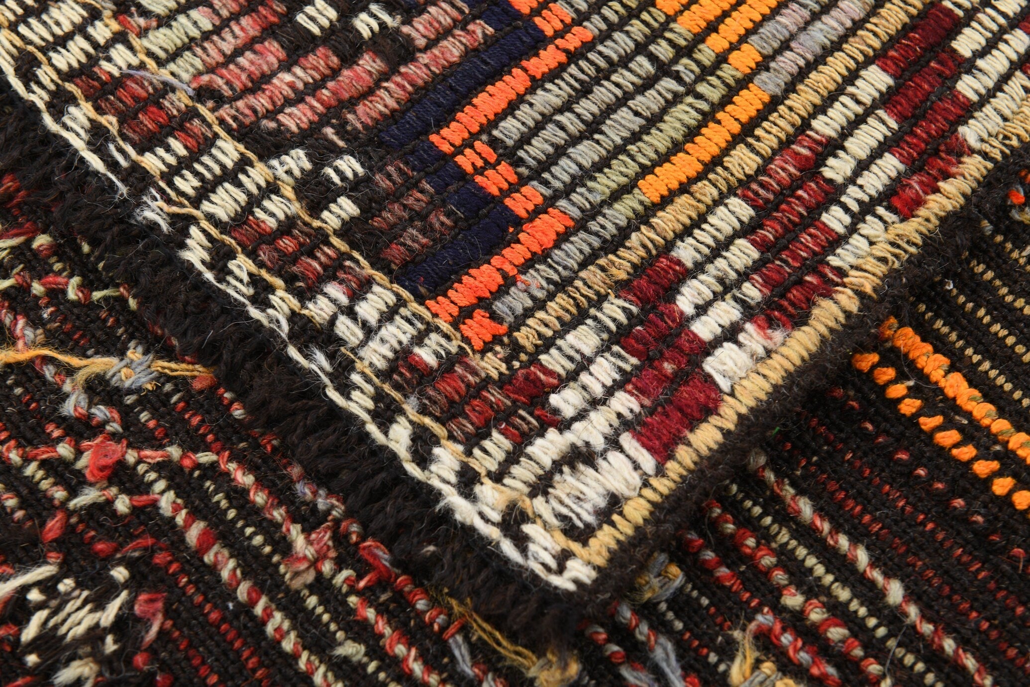 Vintage Kilim Anatolian 6’2’’ x 9’3’’ ft