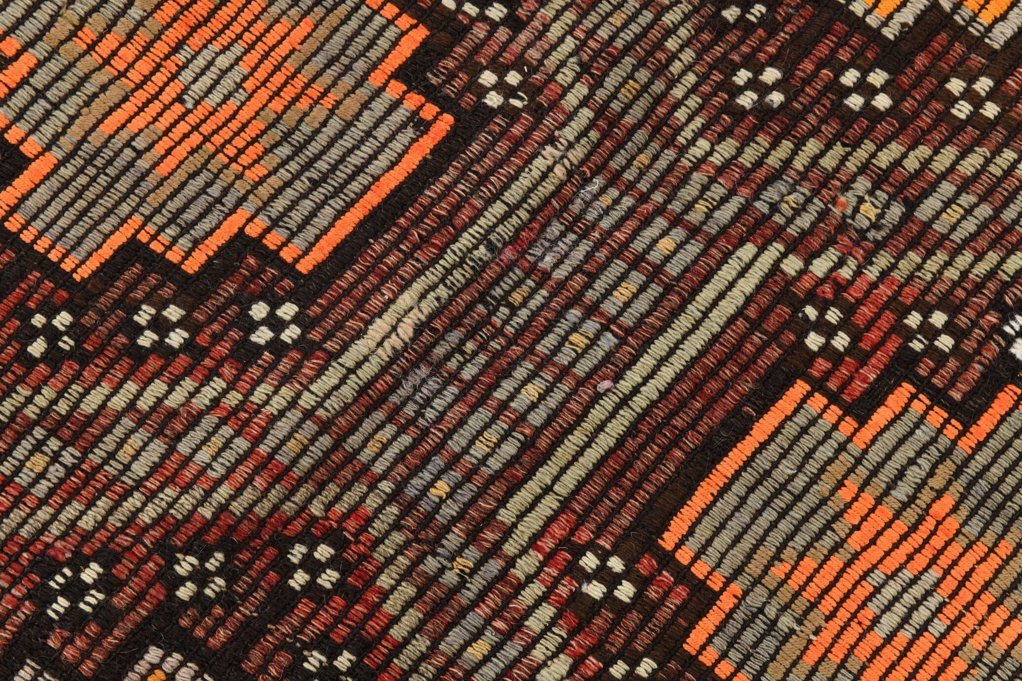 Vintage Kilim Anatolian 6’2’’ x 9’3’’ ft