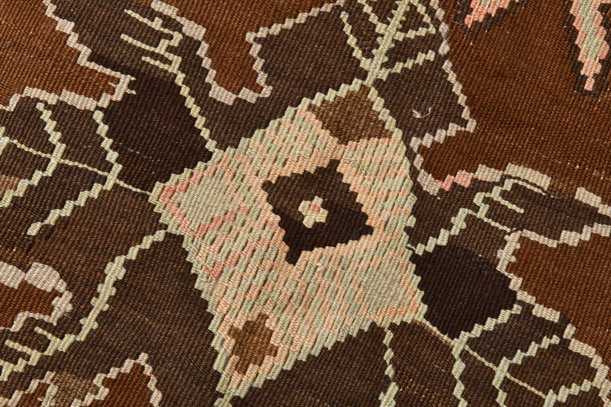 Vintage Kilim Anatolian 6'3" x 11'8" ft