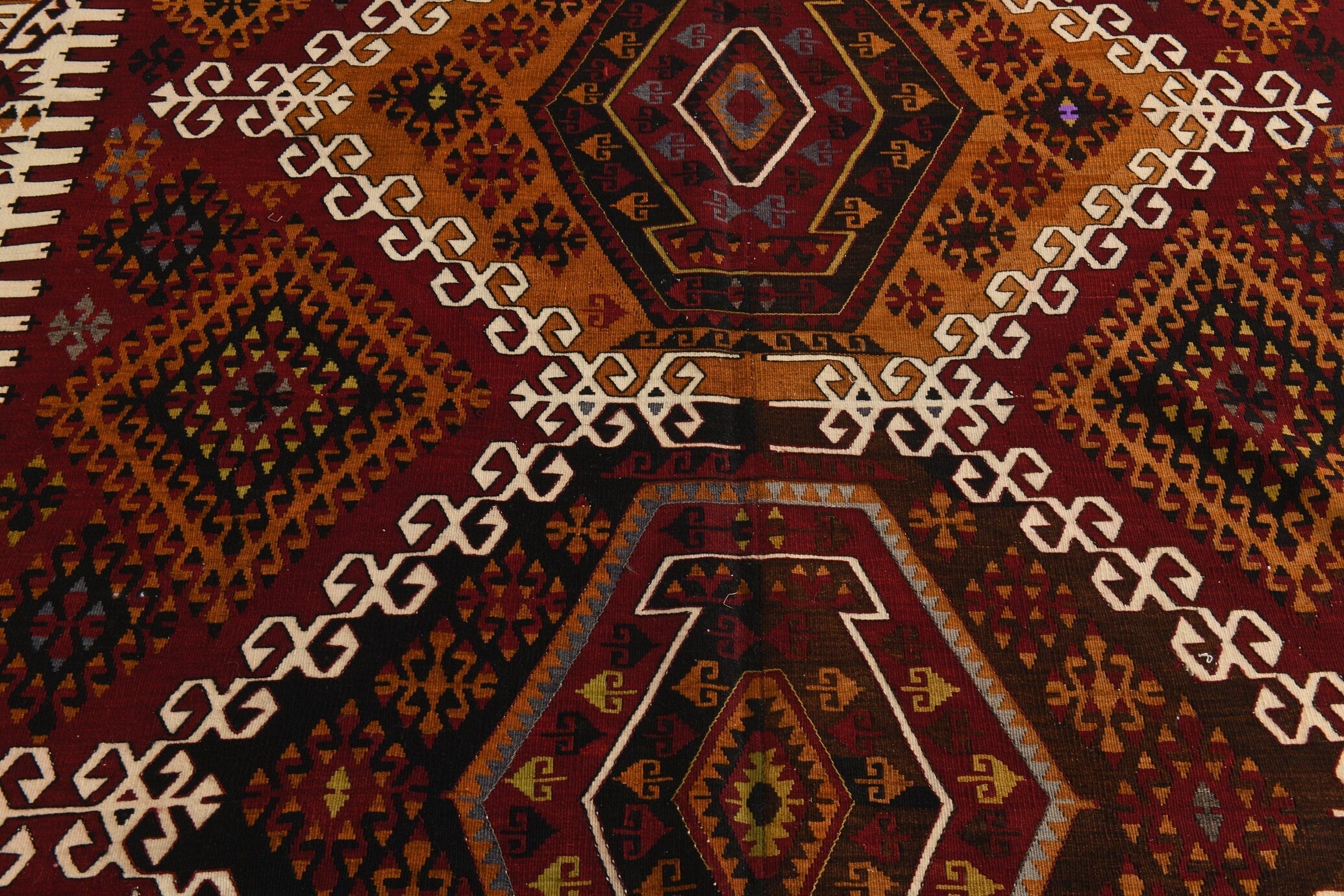 Vintage Kilim Anatolian 6’4’’ x 15’2’’ ft
