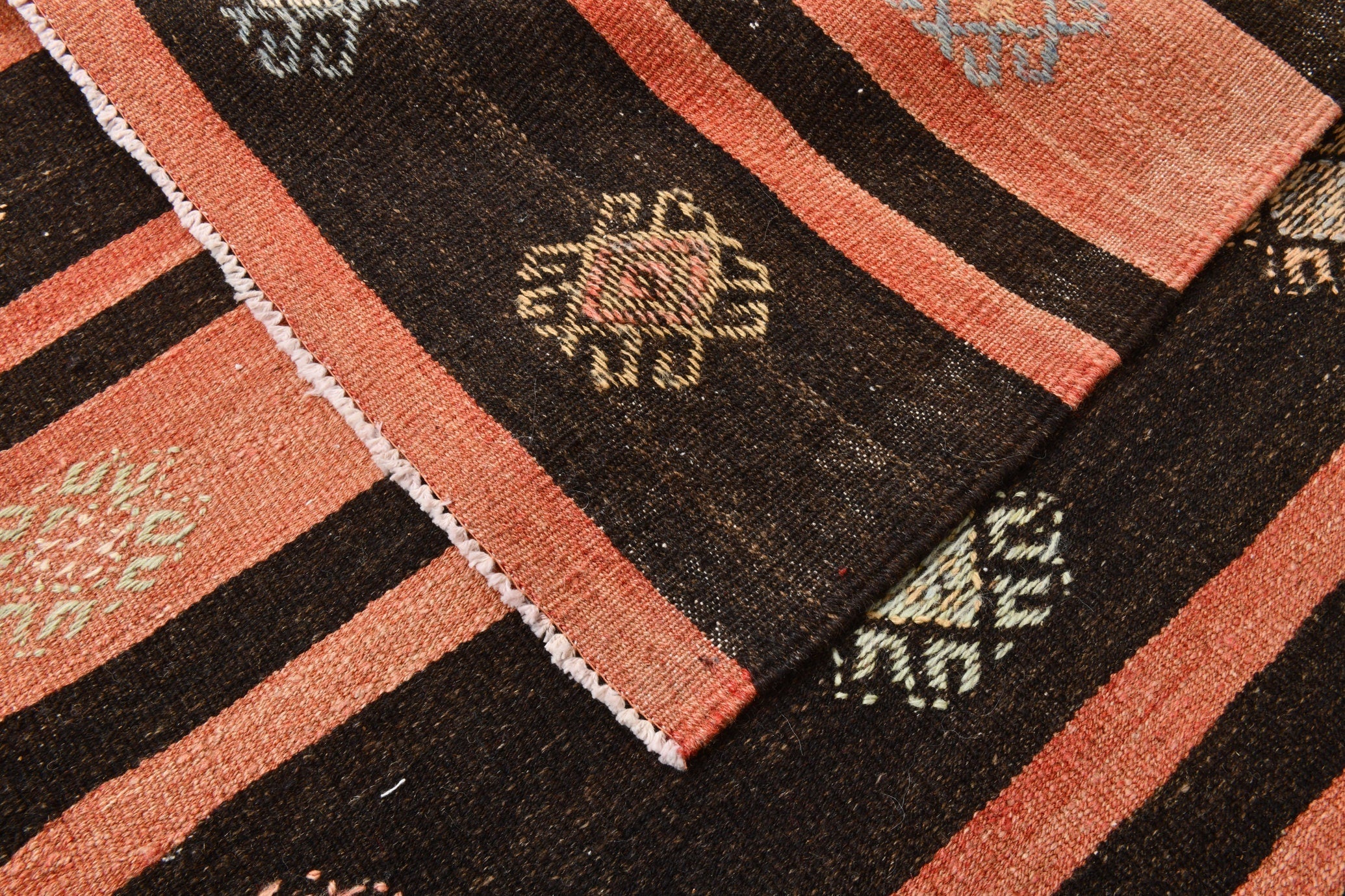 Vintage Kilim Anatolian 6'4" x 8'5" ft