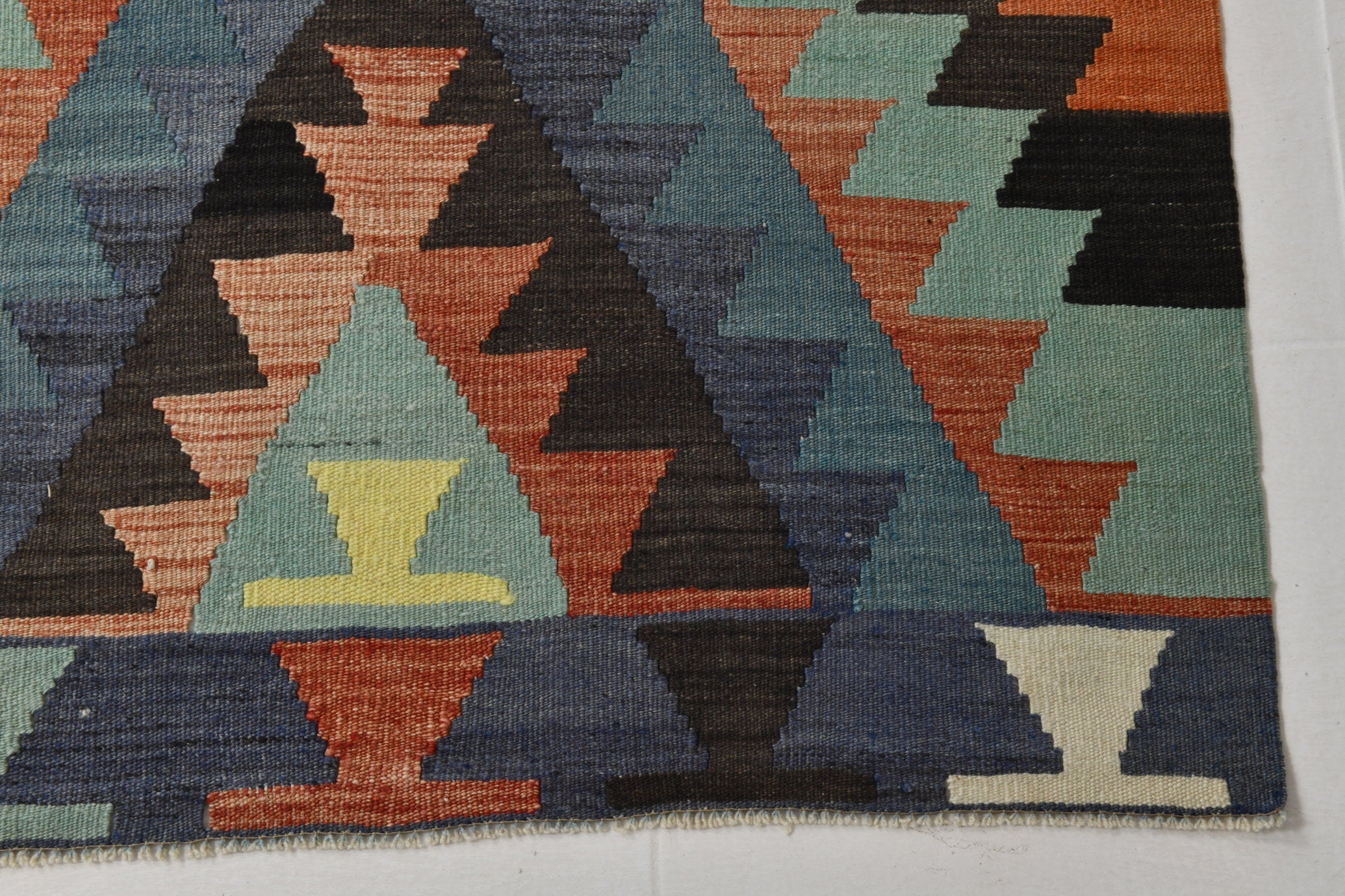 Vintage Kilim Anatolian 6’5’’ x 12’2’’ ft
