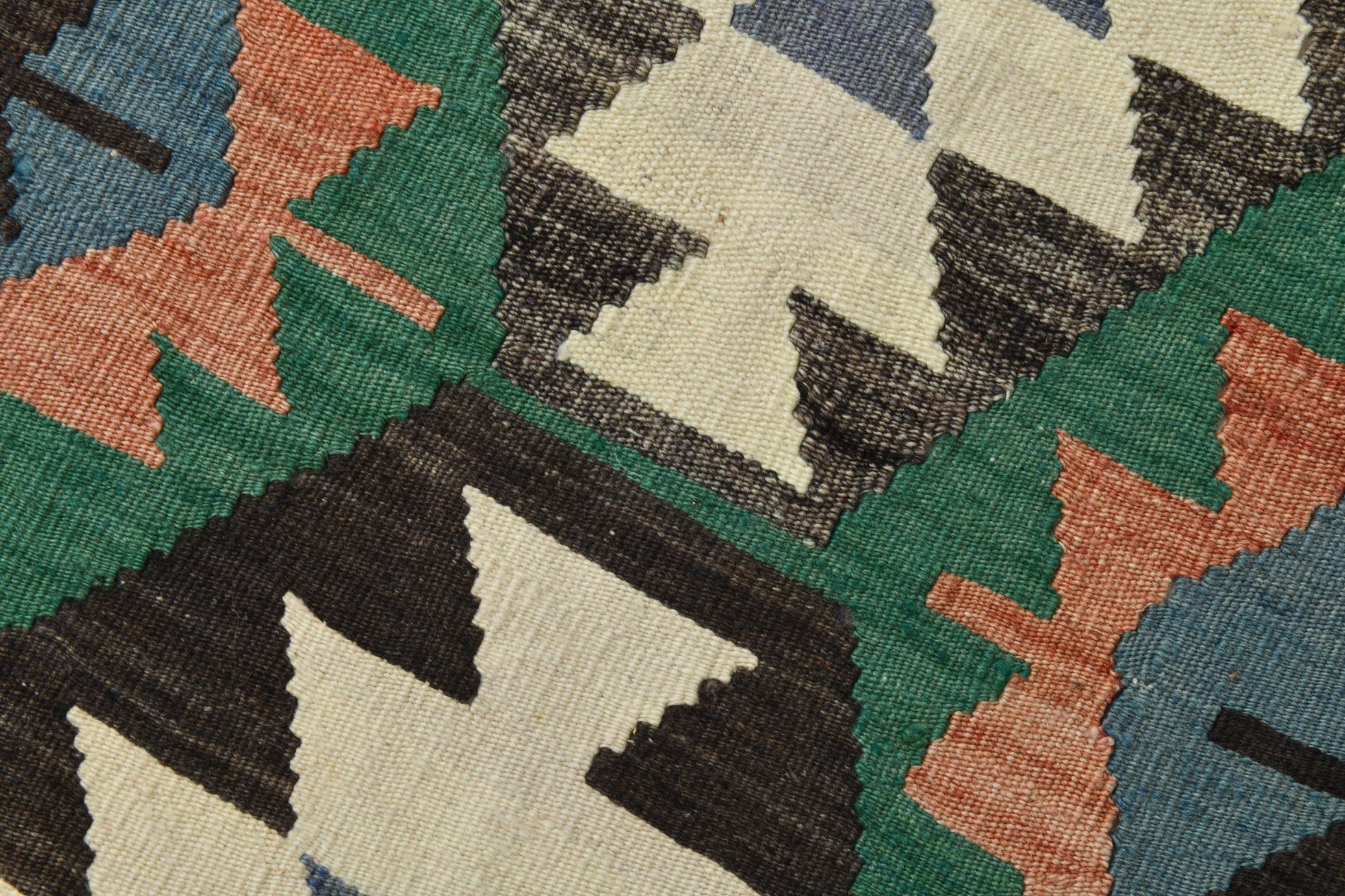 Vintage Kilim Anatolian 6’5’’ x 12’2’’ ft