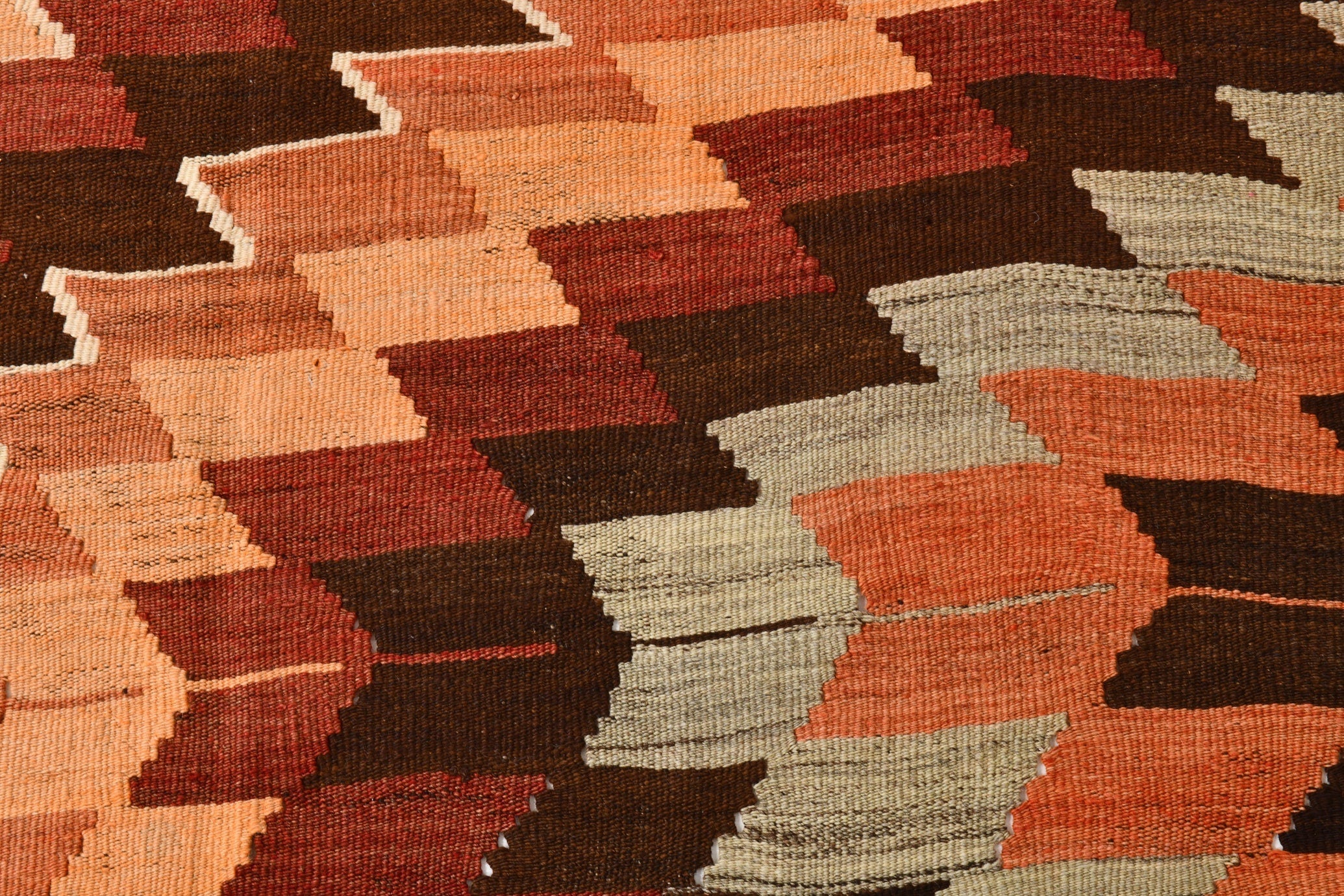 Vintage Kilim Anatolian 6'7" x 9'7" ft