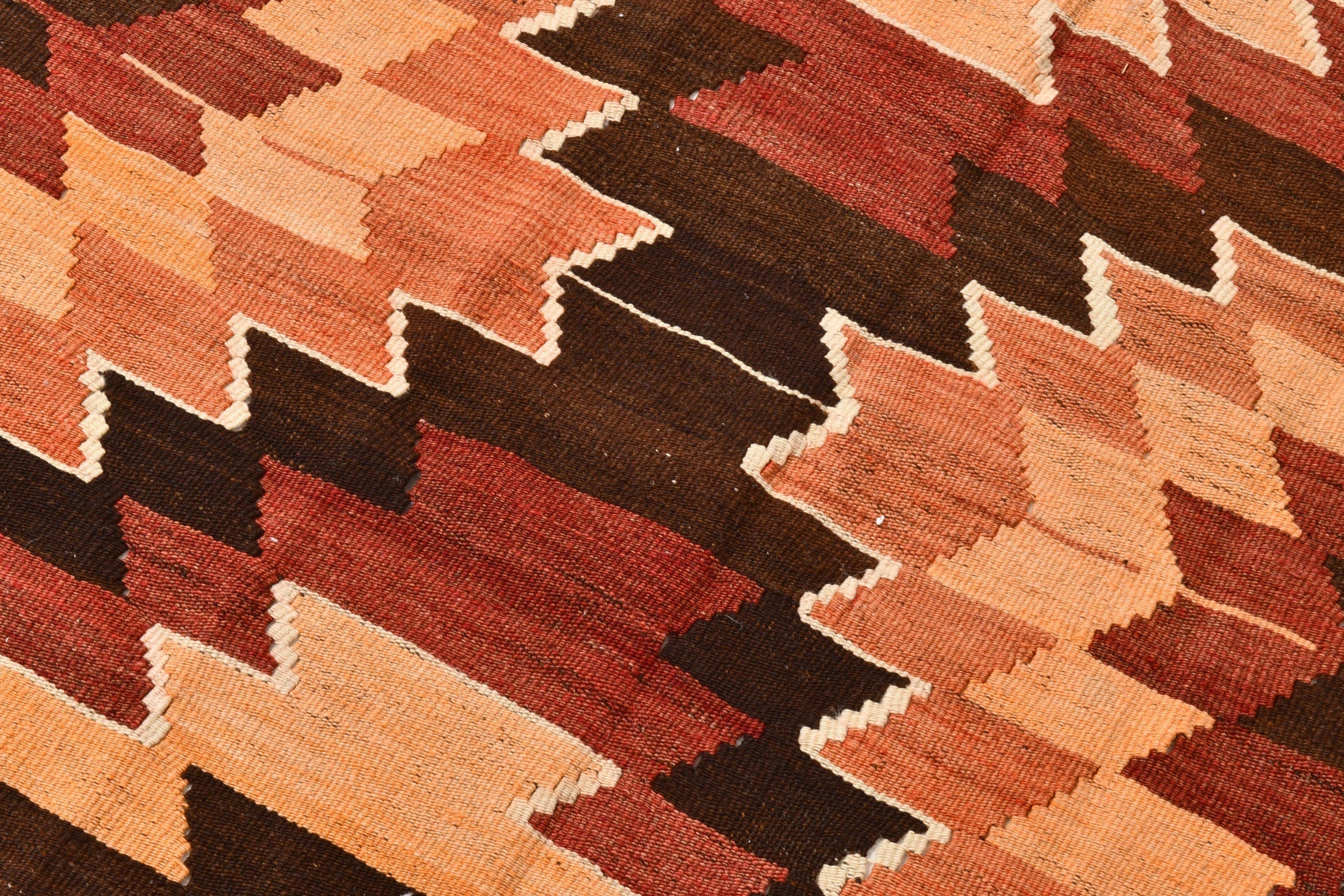 Vintage Kilim Anatolian 6'7" x 9'7" ft