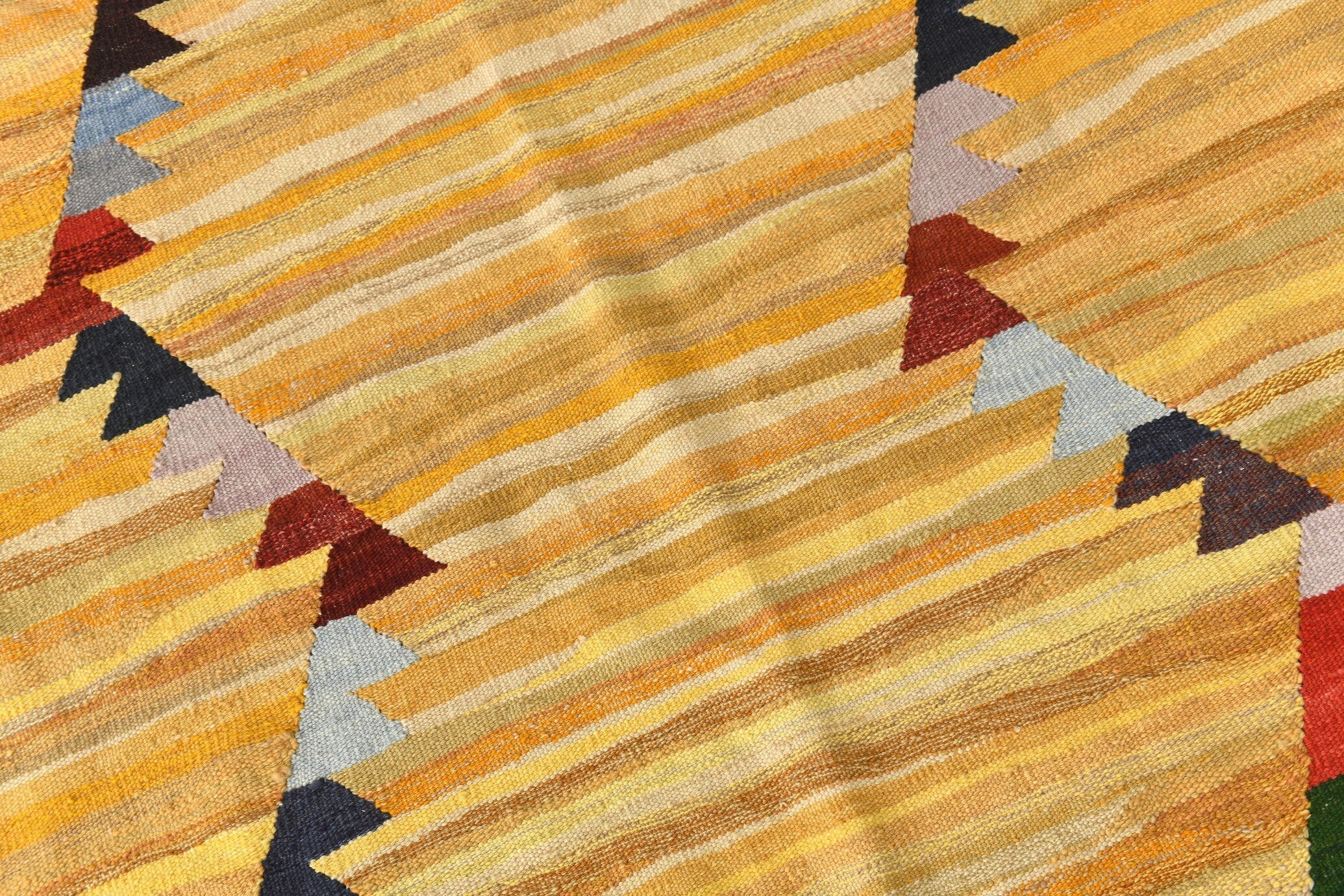 Vintage Kilim Anatolian 8'10" x 11'12" ft