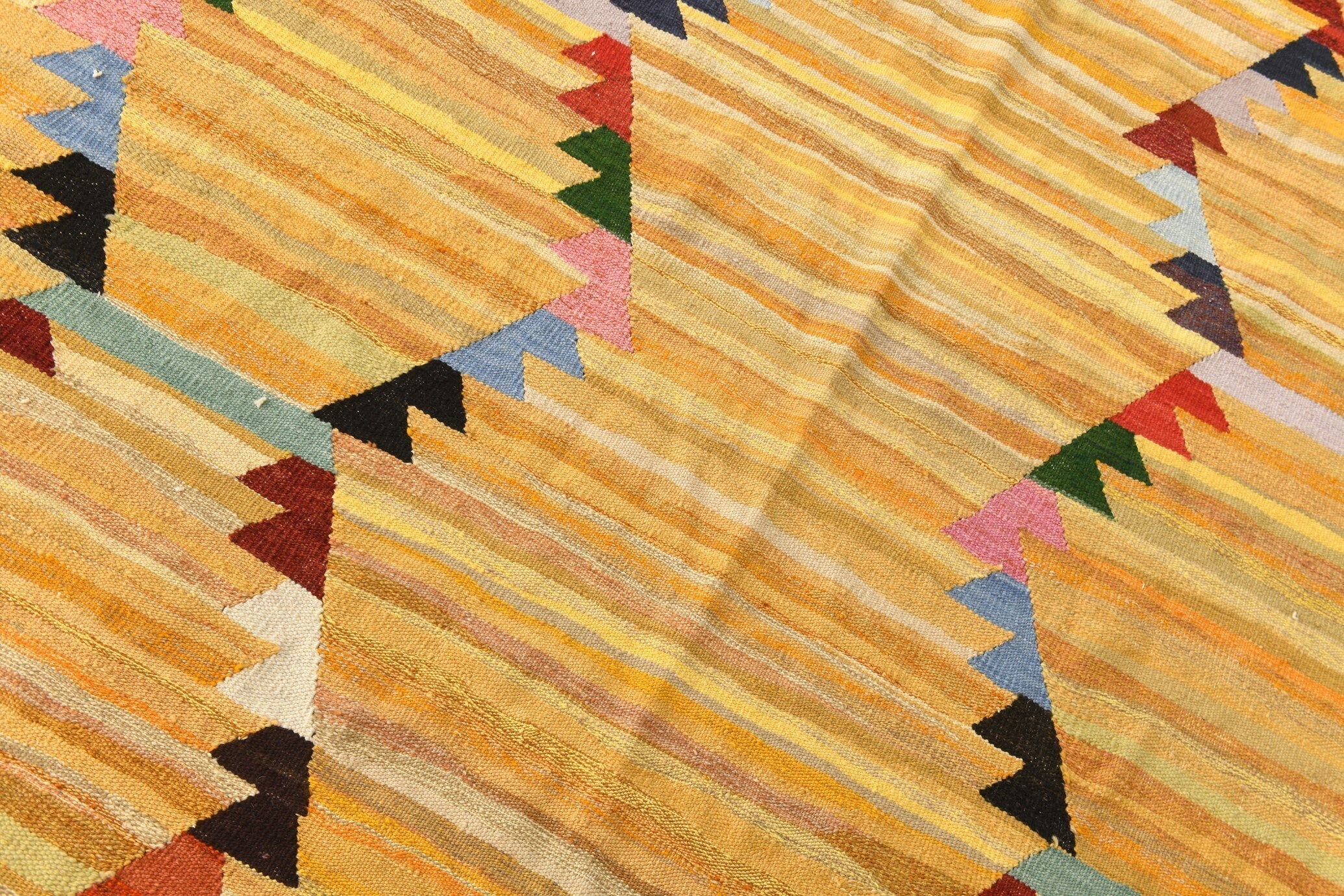 Vintage Kilim Anatolian 8'10" x 11'12" ft