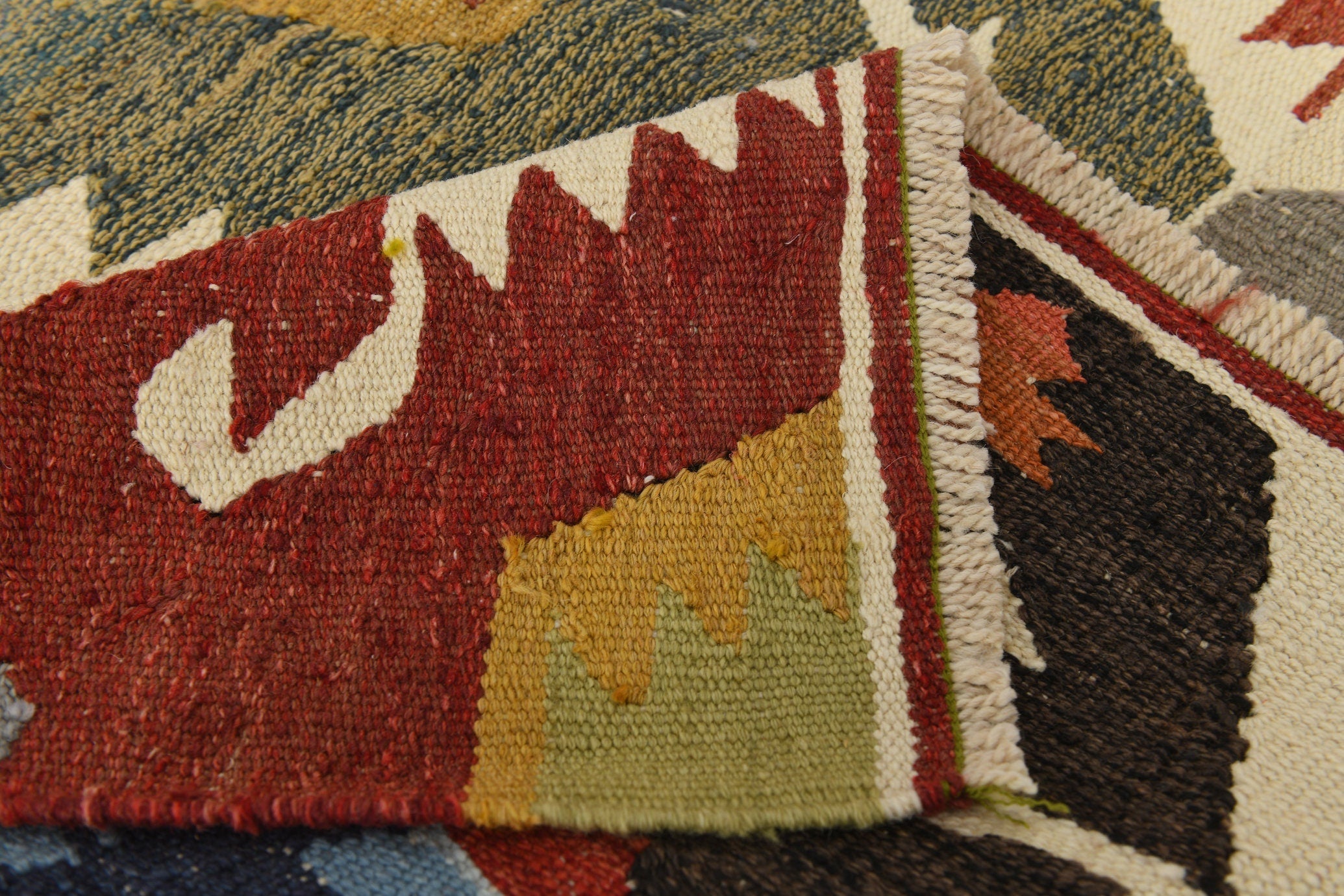 Vintage Kilim Anatolian 8’12’’ x 12’0’’ ft