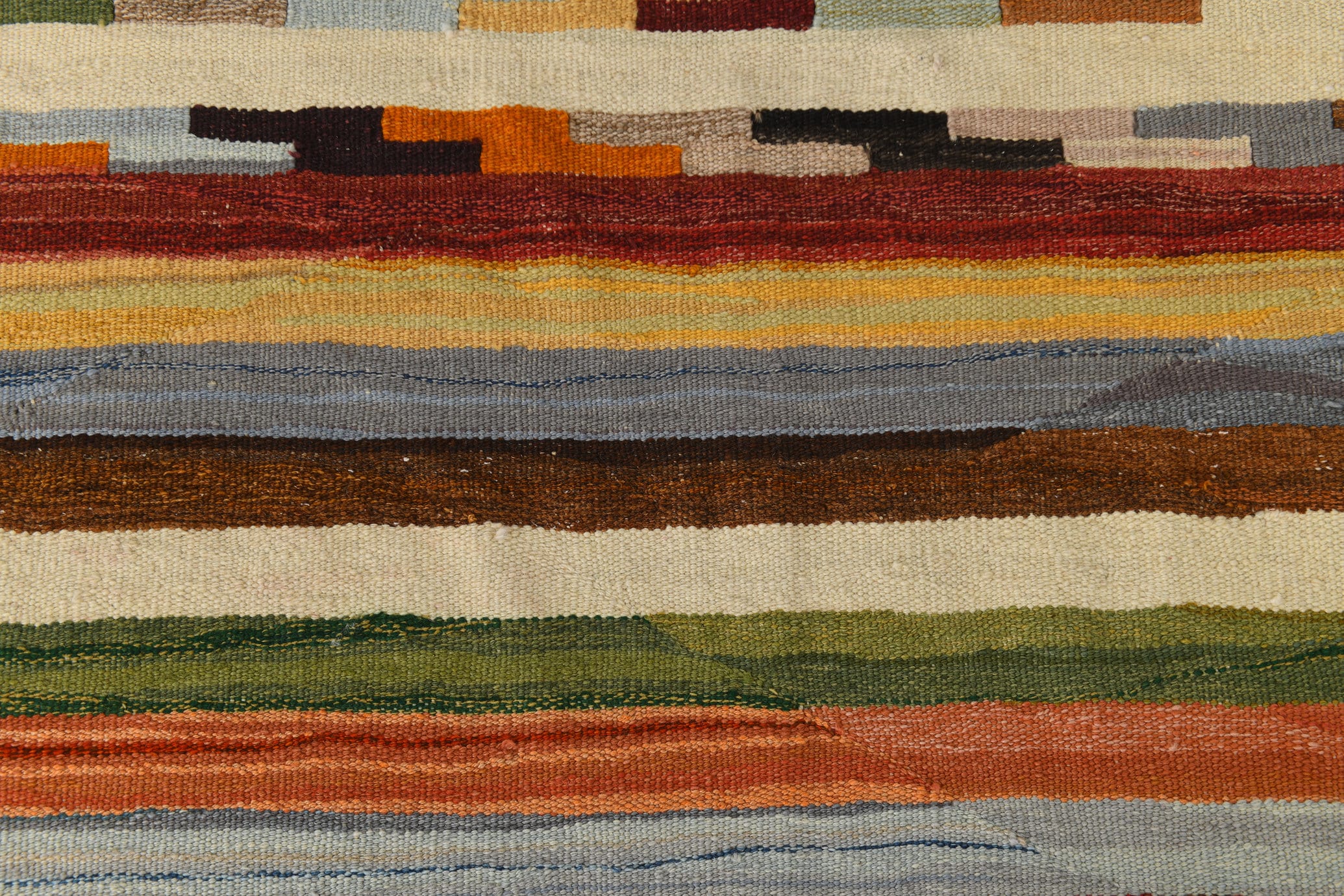 Vintage Kilim Anatolian 9'2" x 12'3" ft
