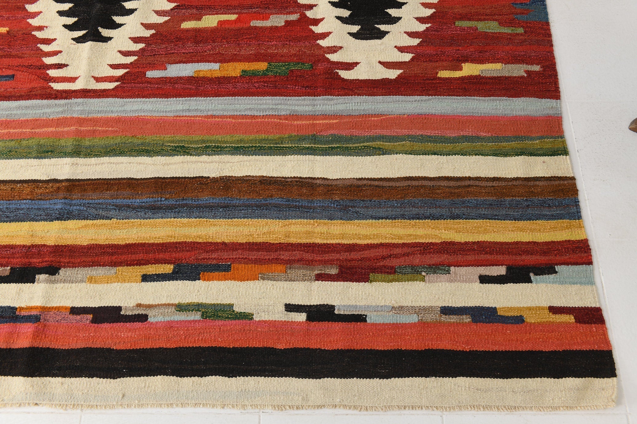 Vintage Kilim Anatolian 9'2" x 12'3" ft