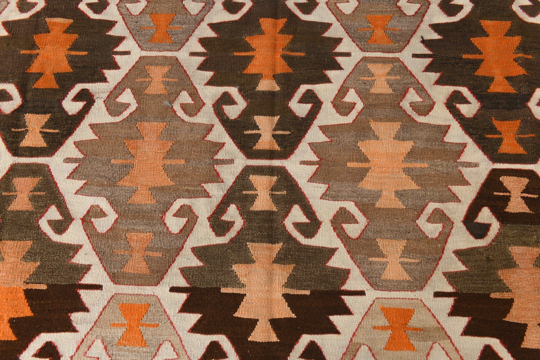 Vintage Kilim Anatolian 9'5" x 12'9" ft