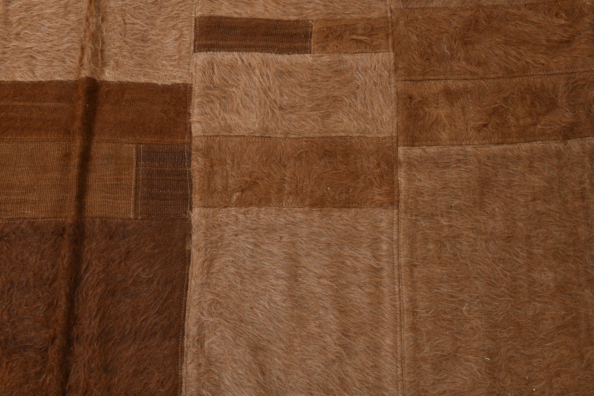 Vintage Kilim Angora Wool 5’10’’ x 8’4’’ ft
