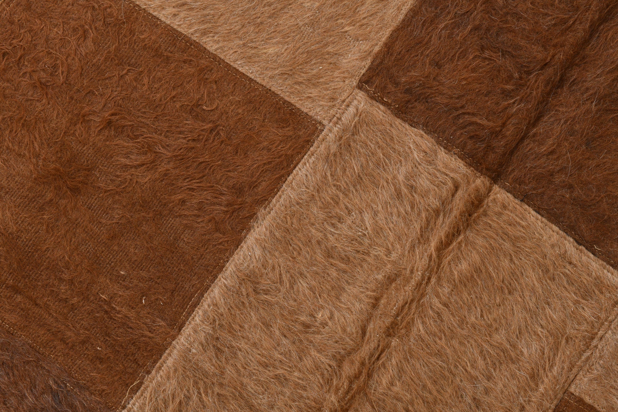 Vintage Kilim Angora Wool 5’10’’ x 8’4’’ ft