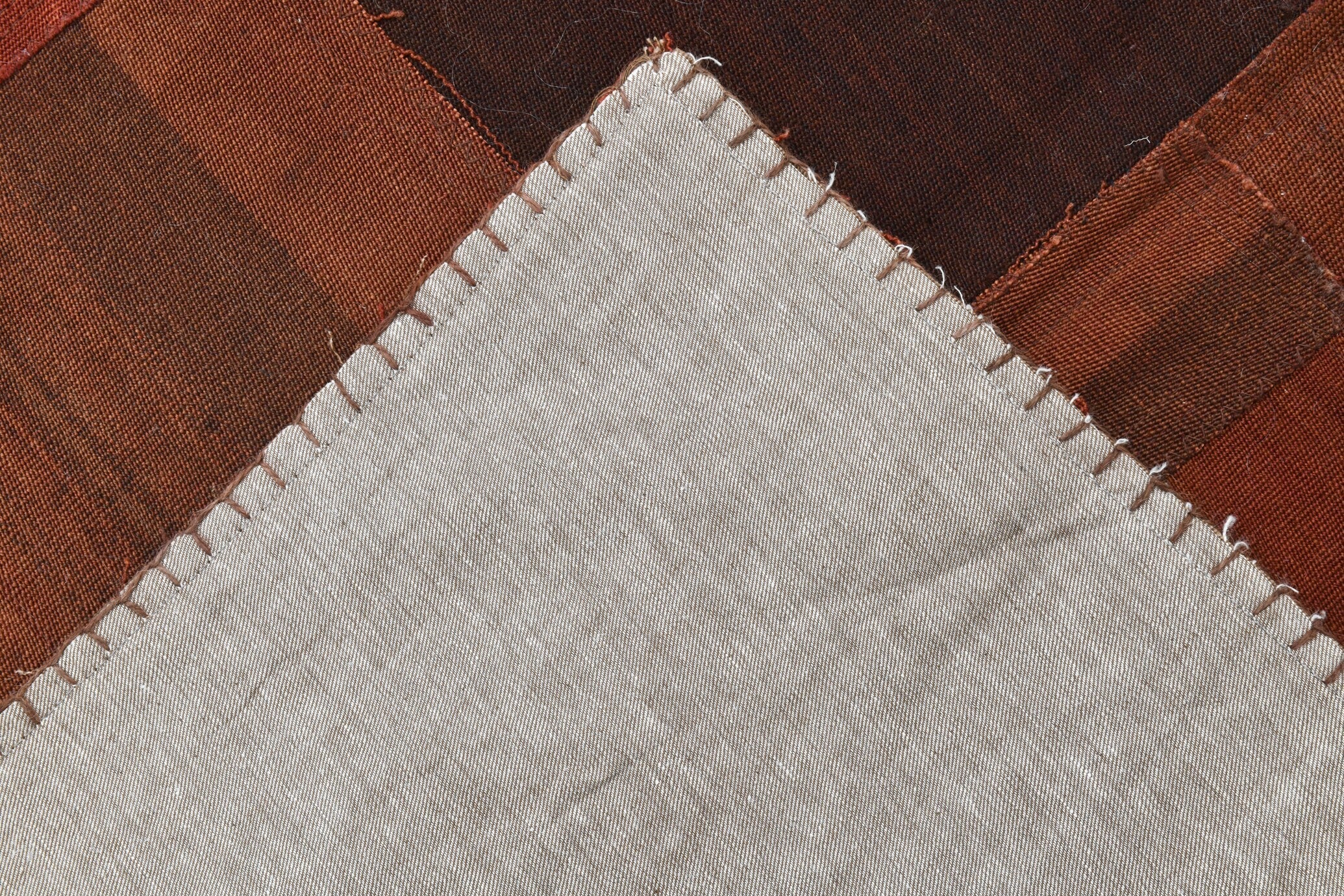 Vintage Kilim Patchwork 3’5’’ x 3’11’’ ft
