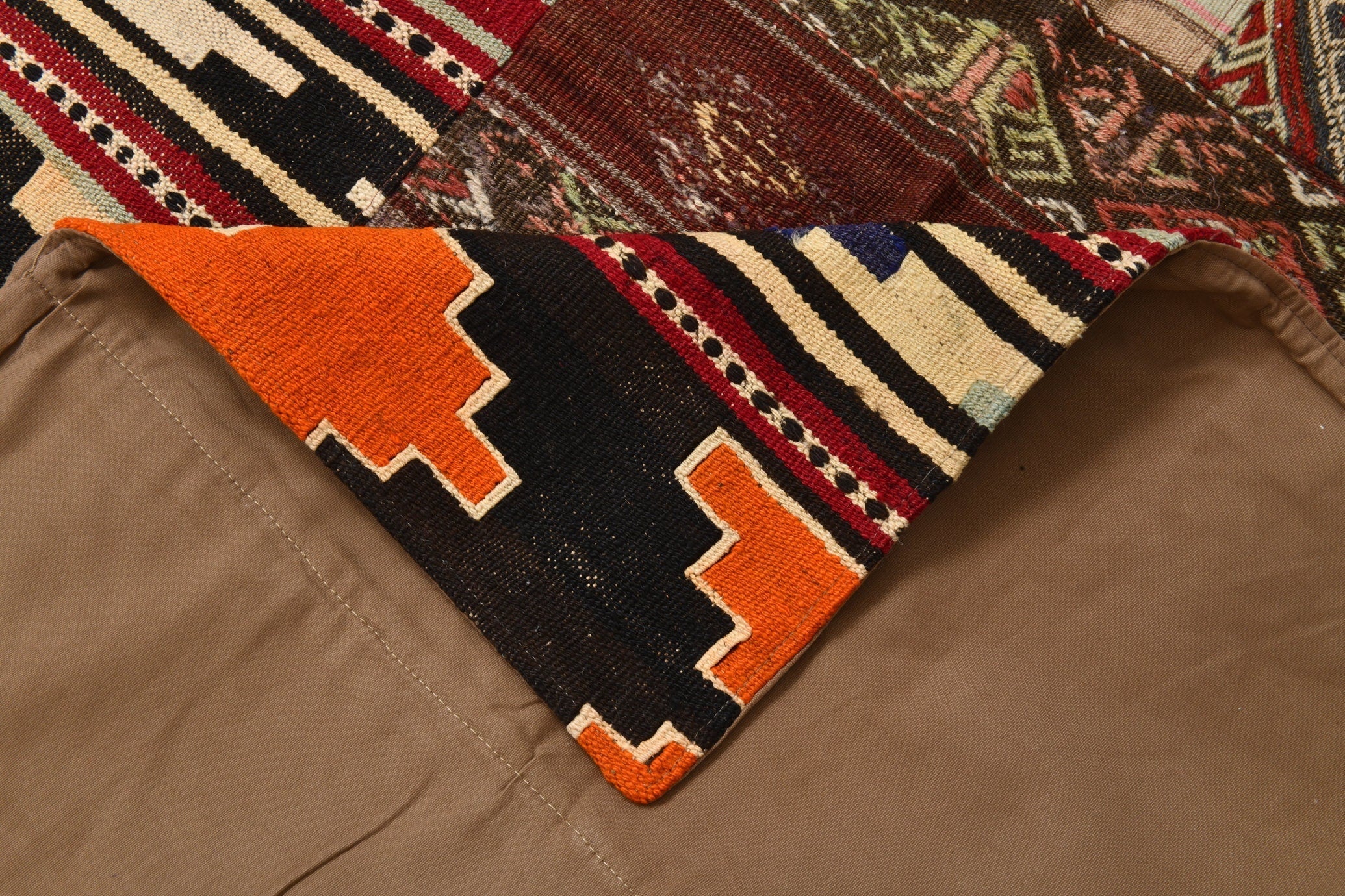 Vintage Kilim Patchwork 4’4’’ x 6’0’’ ft