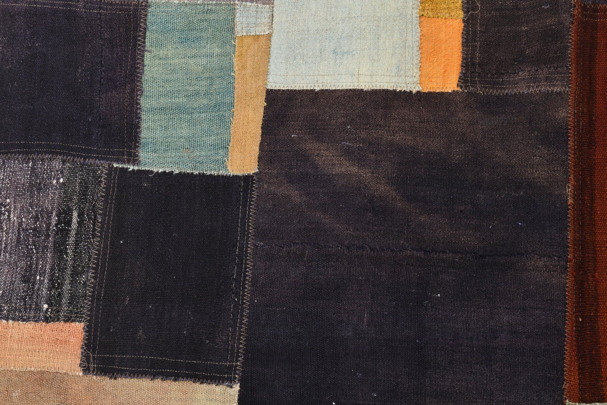 Vintage Kilim Patchwork 5’11’’ x 8’1’’ ft