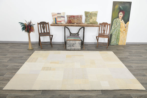 Vintage Kilim Patchwork 5’11’’ x 8’1’’ ft