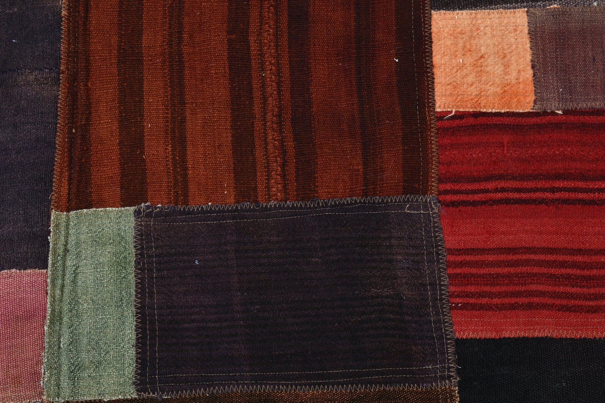 Vintage Kilim Patchwork 5’11’’ x 8’1’’ ft