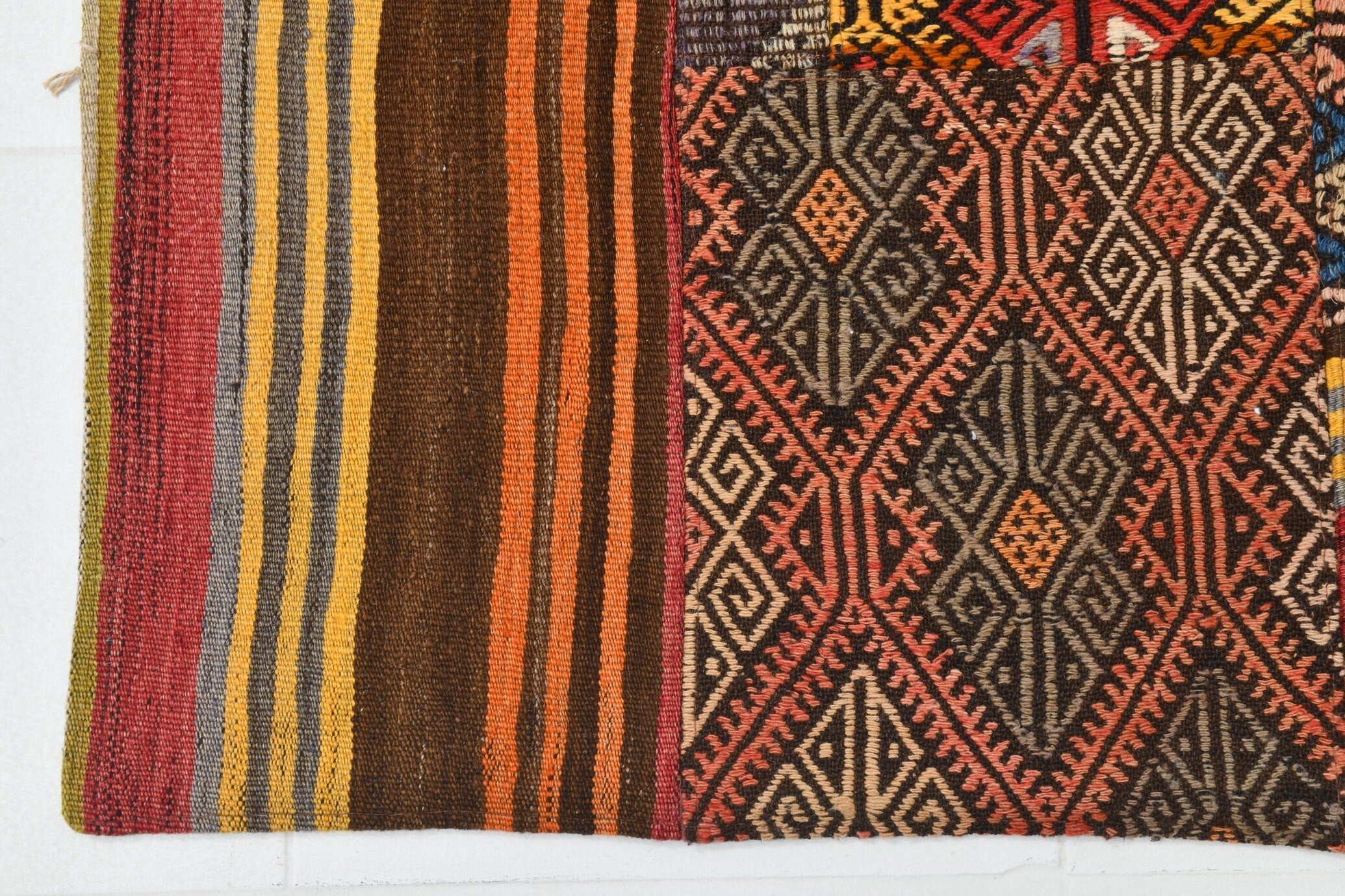 Vintage Kilim Patchwork 5’6’’ x 7’11’’ ft
