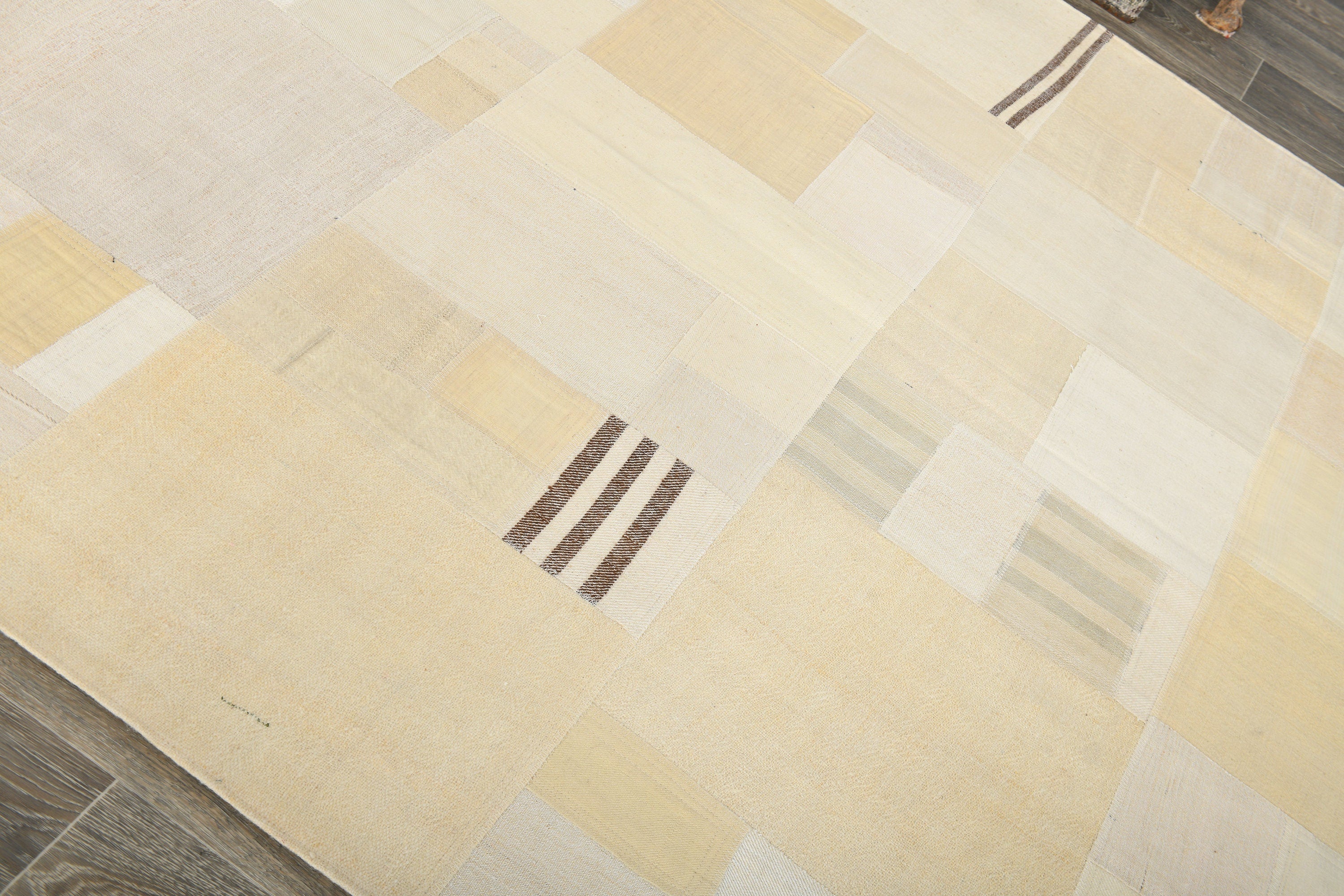 Vintage Kilim Patchwork 6'3" x 8'0" ft
