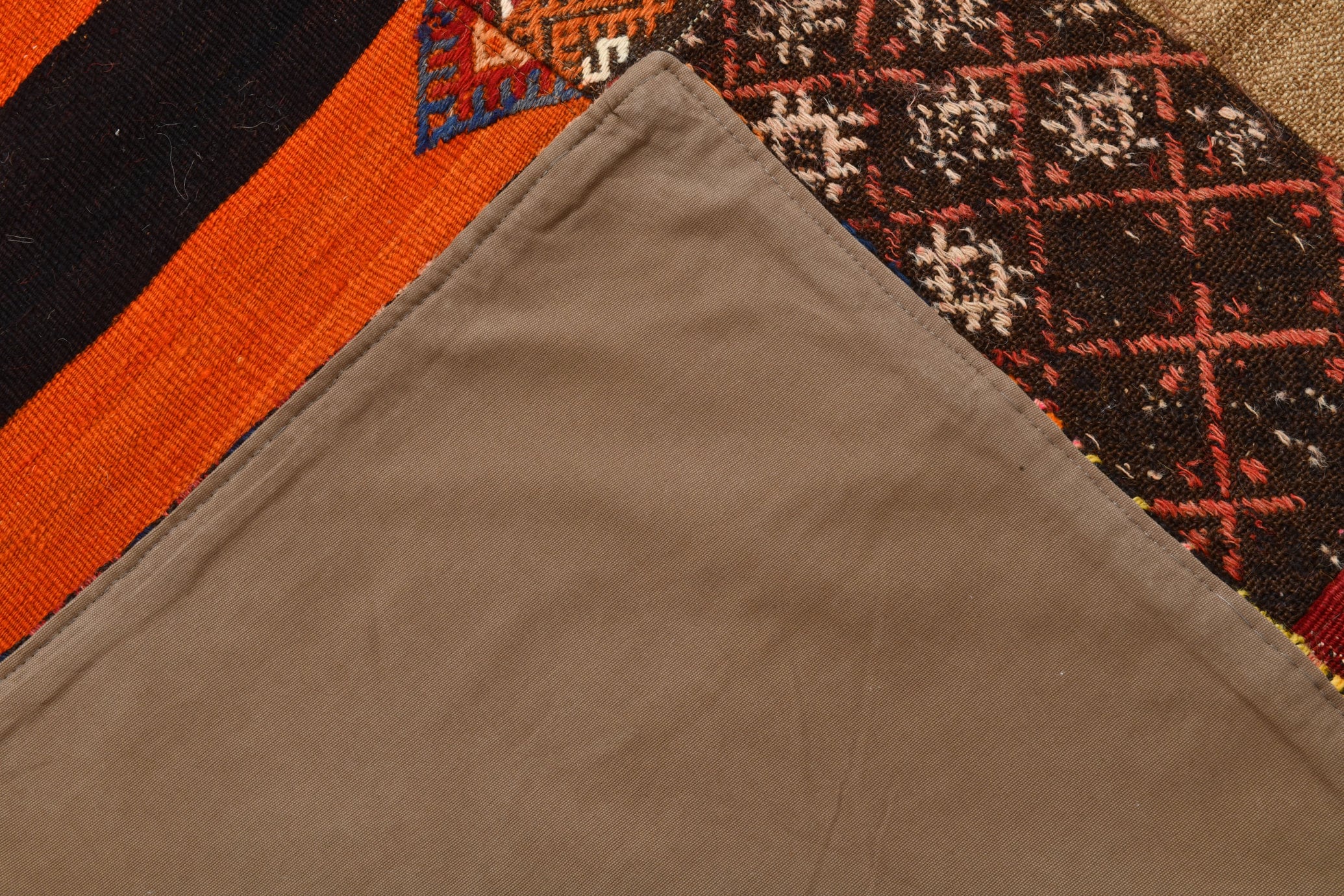Vintage Kilim Patchwork 6’9’’ x 9’11’’ ft
