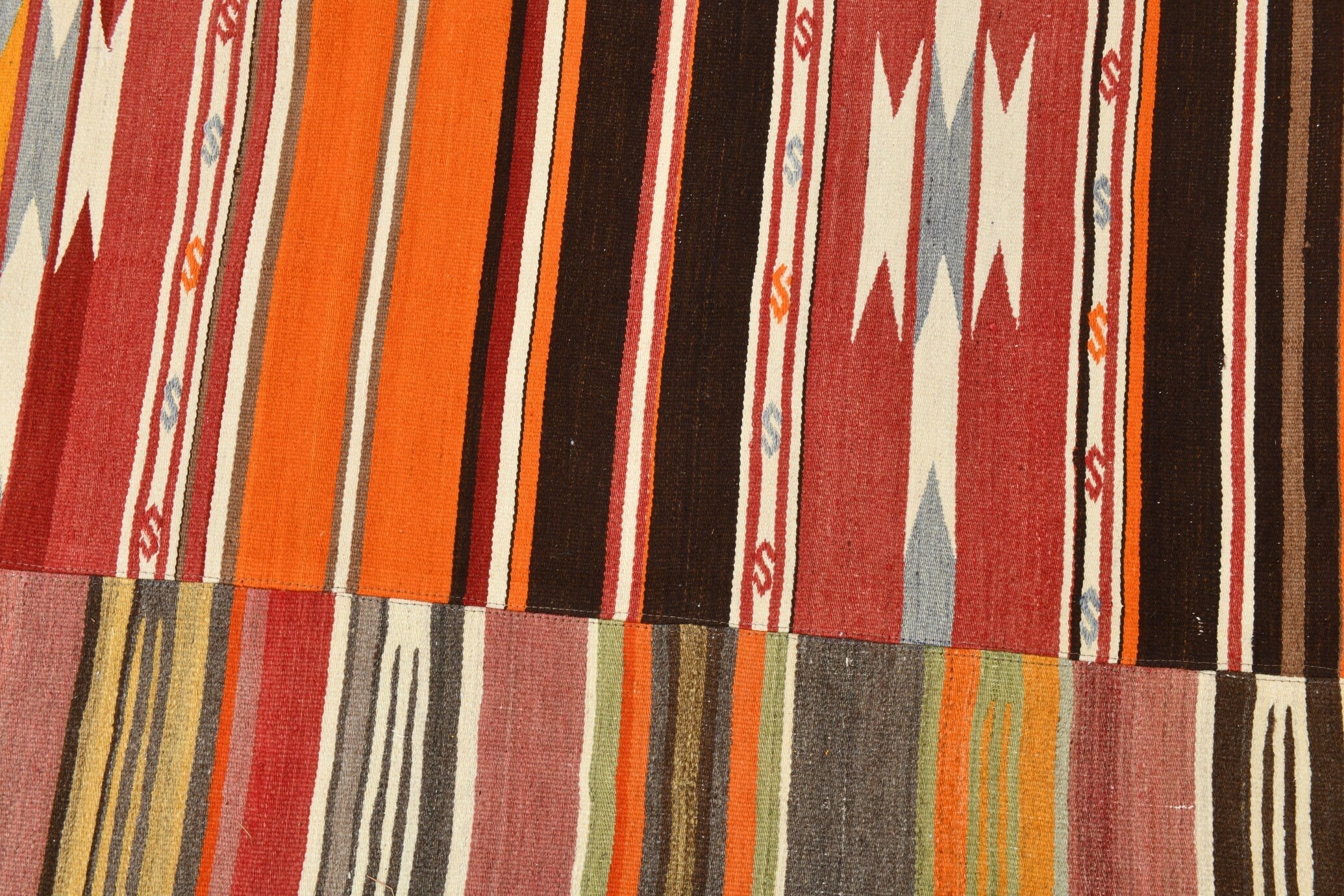Vintage Kilim Patchwork 8'5" x 11'7" ft