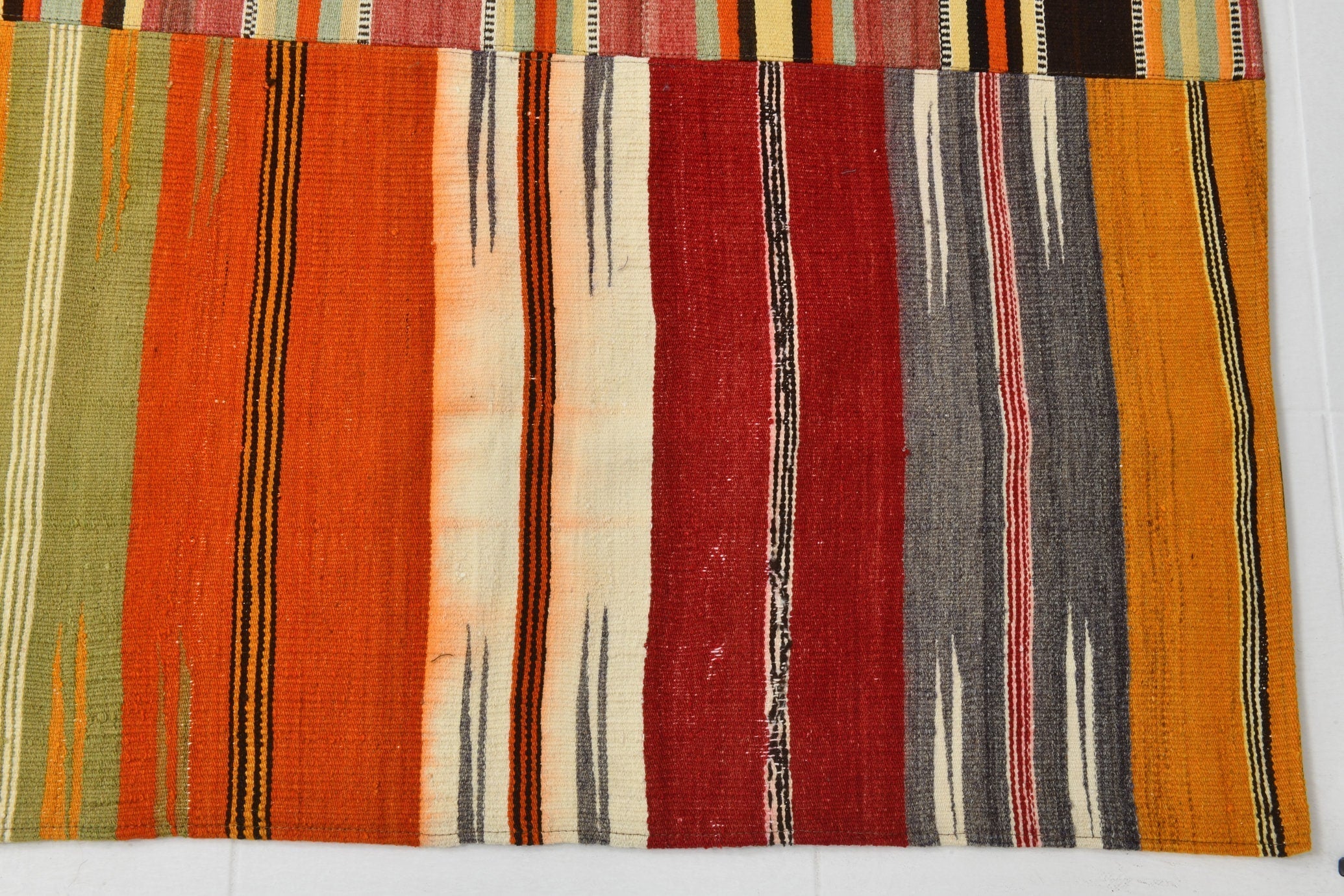 Vintage Kilim Patchwork 8'5" x 11'7" ft