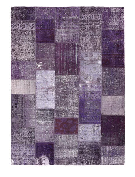 Vintage Patchwork Rug 6'11" x 9'10" ft