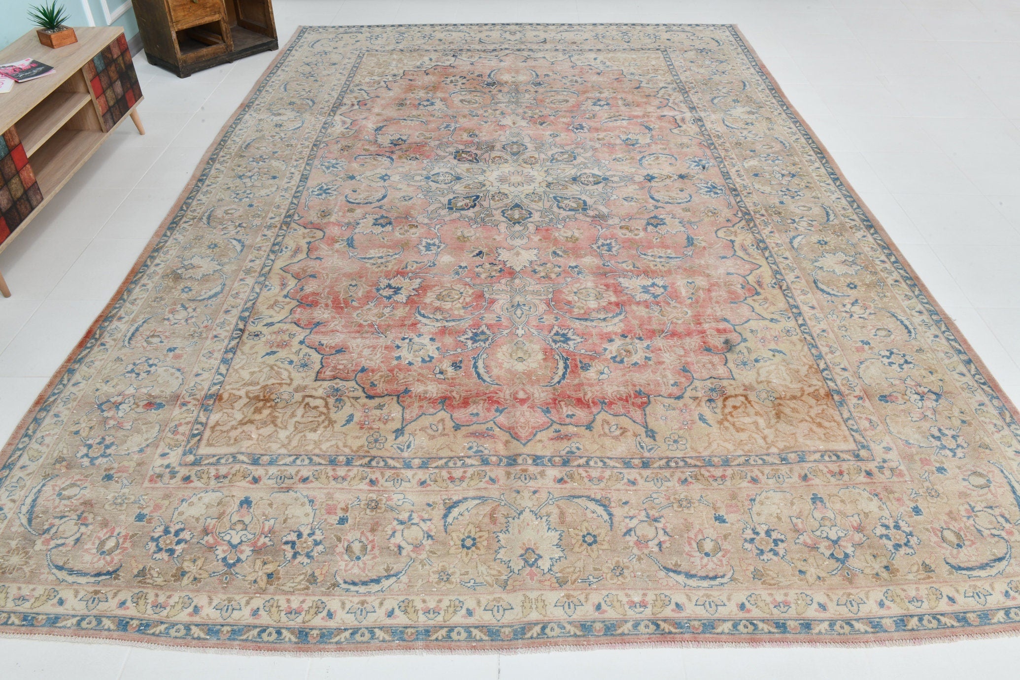 Vintage Persian Style Rug 14’1’’ x 9’5’’