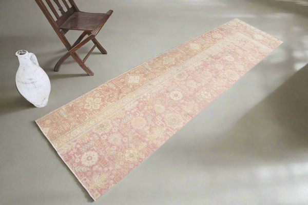 Vintage Persian Style Rug 2’8’’ x 10’2’’ ft