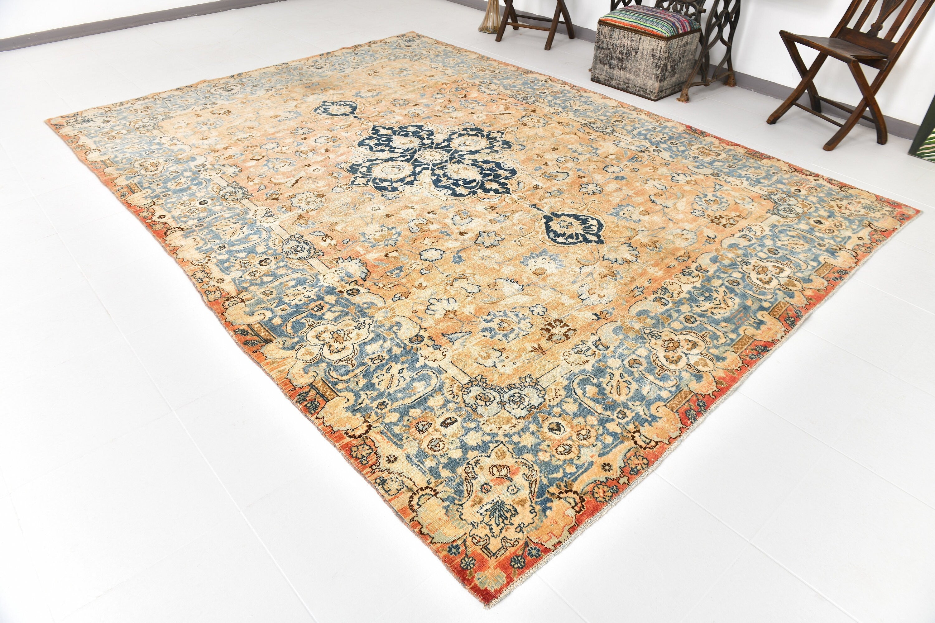 Vintage Persian Style Rug 8’2’’ x 11’3’’ ft