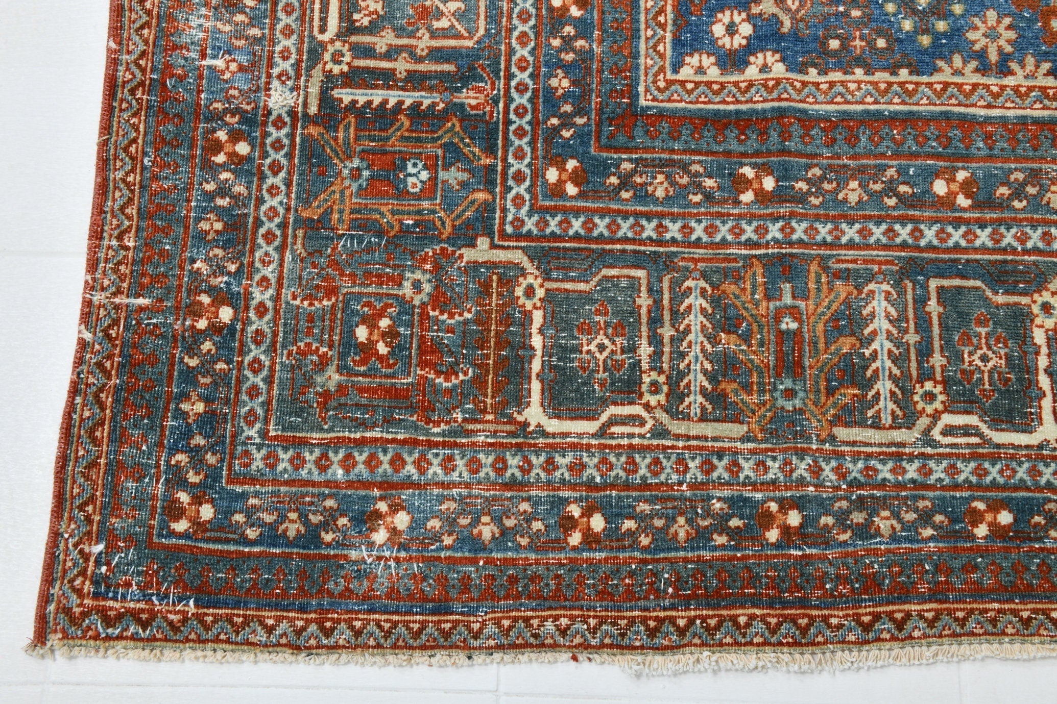 Vintage Persian Style Rug 9’1’’ x 12’9’’ ft