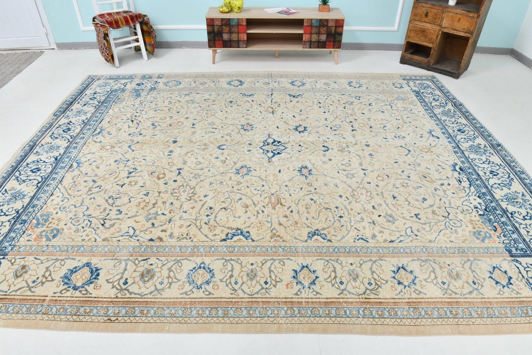 Vintage Persian Style Rug 9’4’’ x 11’7’’