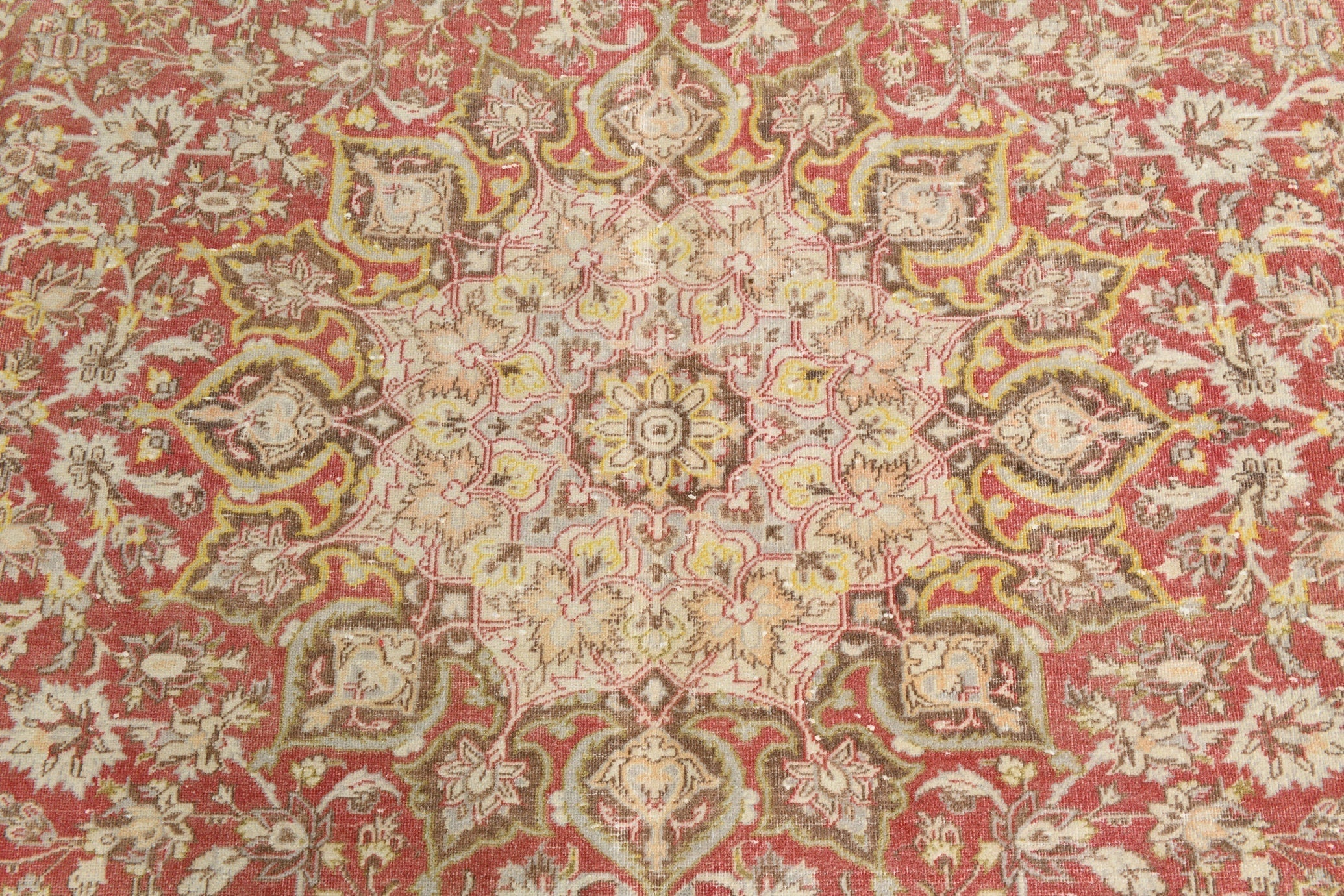 Vintage Persian Style Rug 9’5’’ x 12’10’’ Brown Red